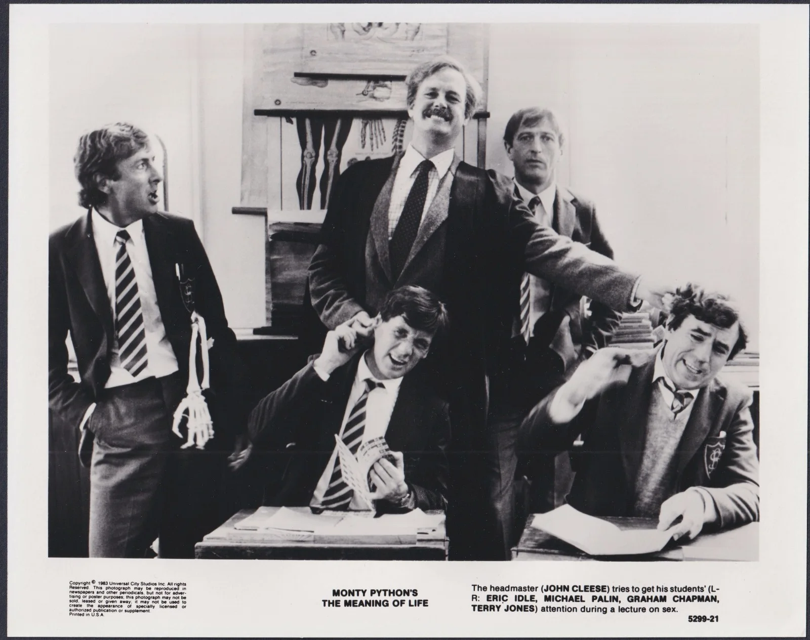 Monty Python's The Meaning of Life 10x ORIGINAL Film Press Stills Cleese Gilliam, image 2