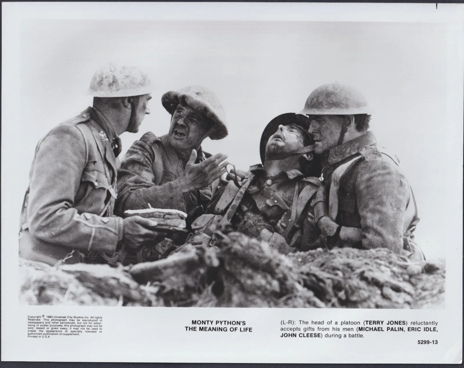 Monty Python's The Meaning of Life 10x ORIGINAL Film Press Stills Cleese Gilliam, image 4