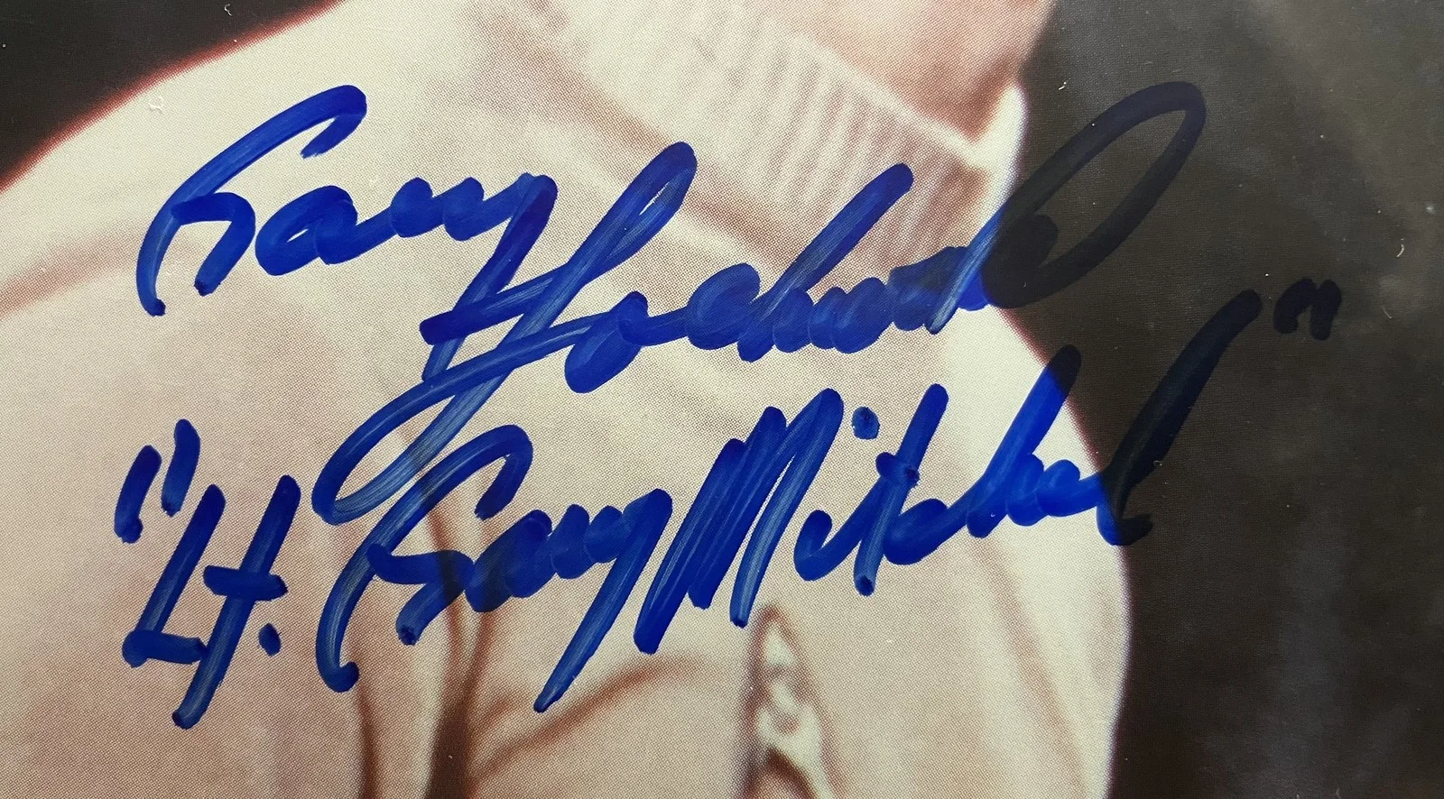 Gary Lockwood — Autographed 8x10 Photo - Gary Lockwood as Gary Mitchell in ST:TOS, image 2