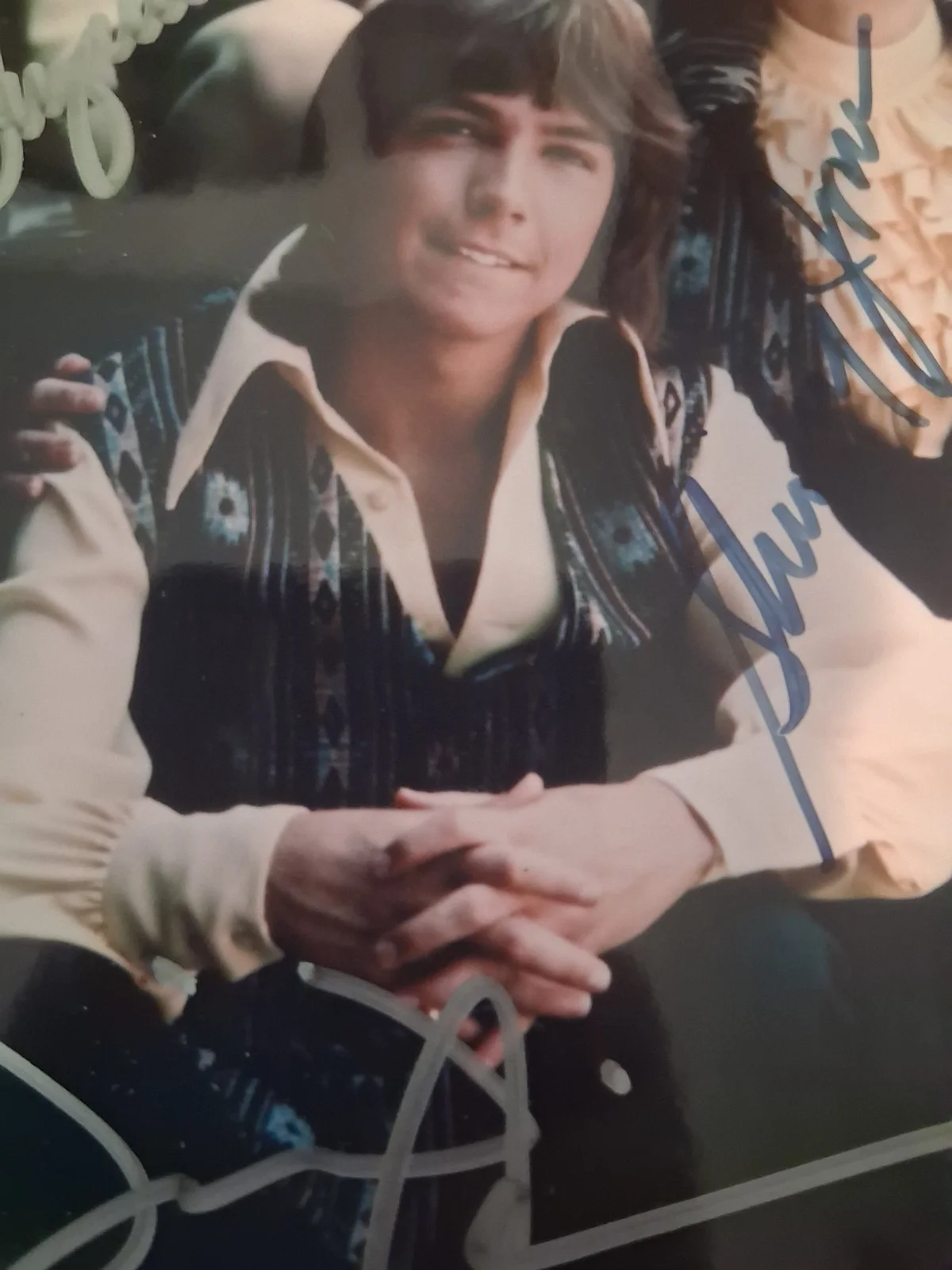 Partridge Family Cast David Cassidy signed by all 6 8x10 Super! with COA, изображение 4