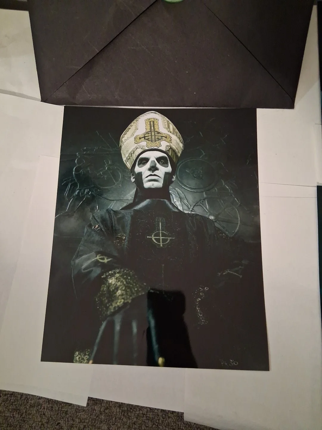 Papa Emeritus 3,Ghost, photographs, 3 Prints, image 2