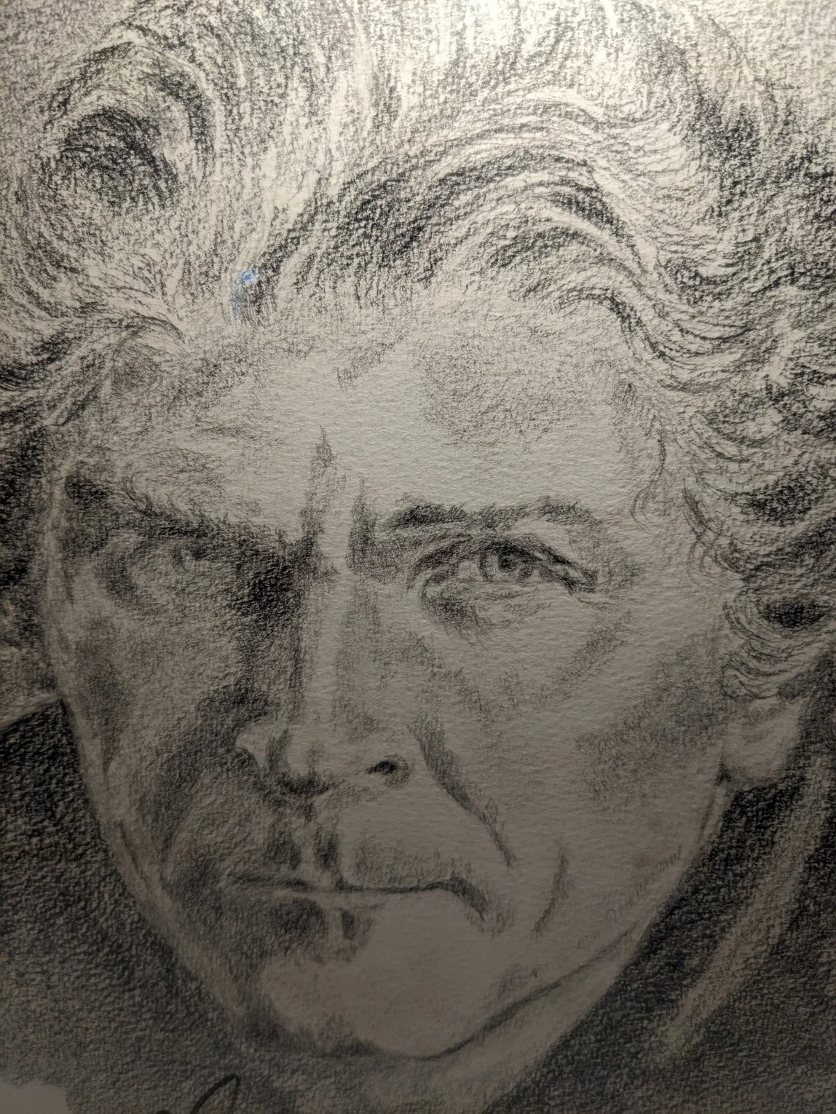 Sherrill Milnes American Opera Singer Signed sketch Autographed ORIGINAL, image 3