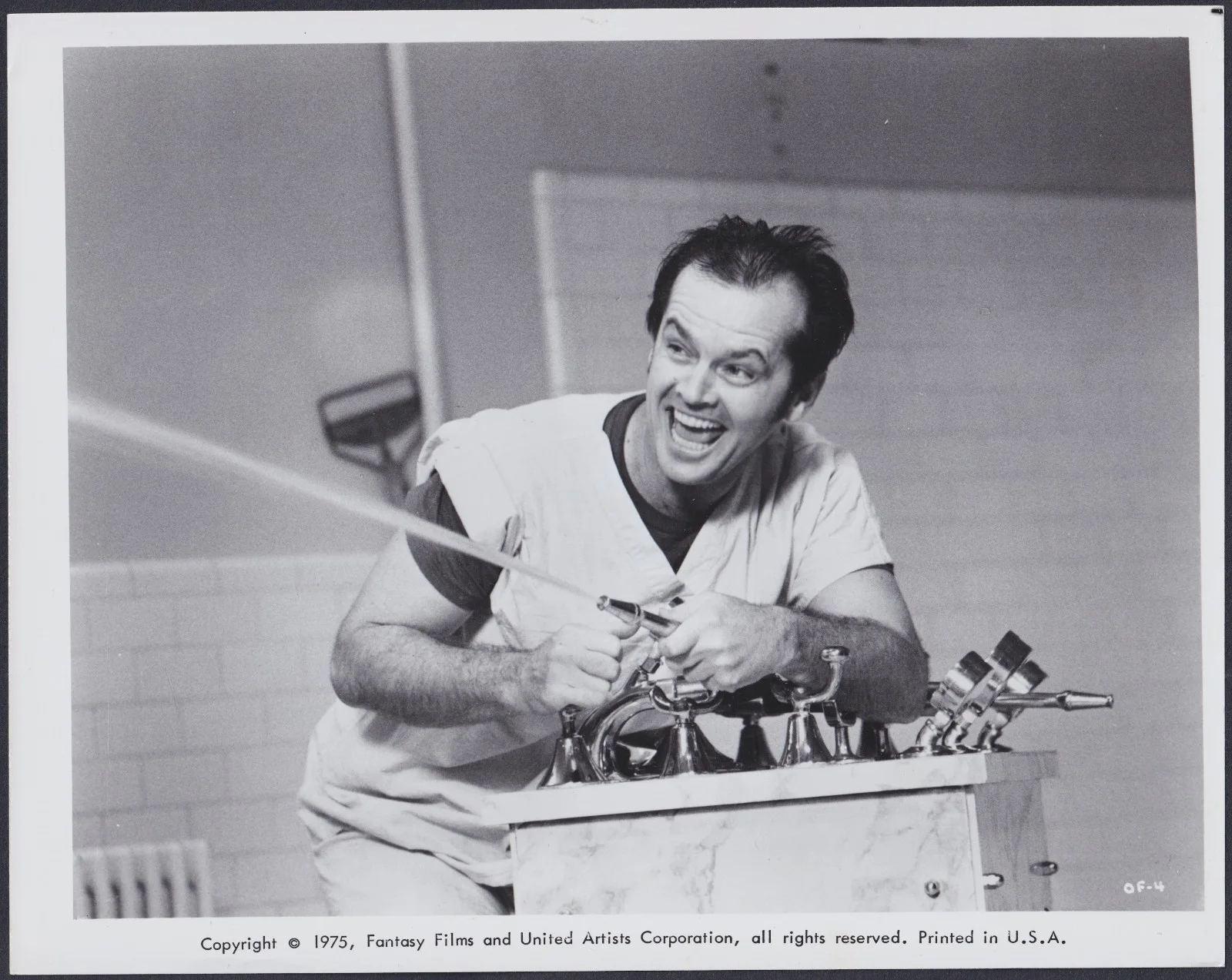 One Flew Over the Cuckoos Nest 9x ORIGINAL Press Stills Jack Nicholson 1975, изображение 2