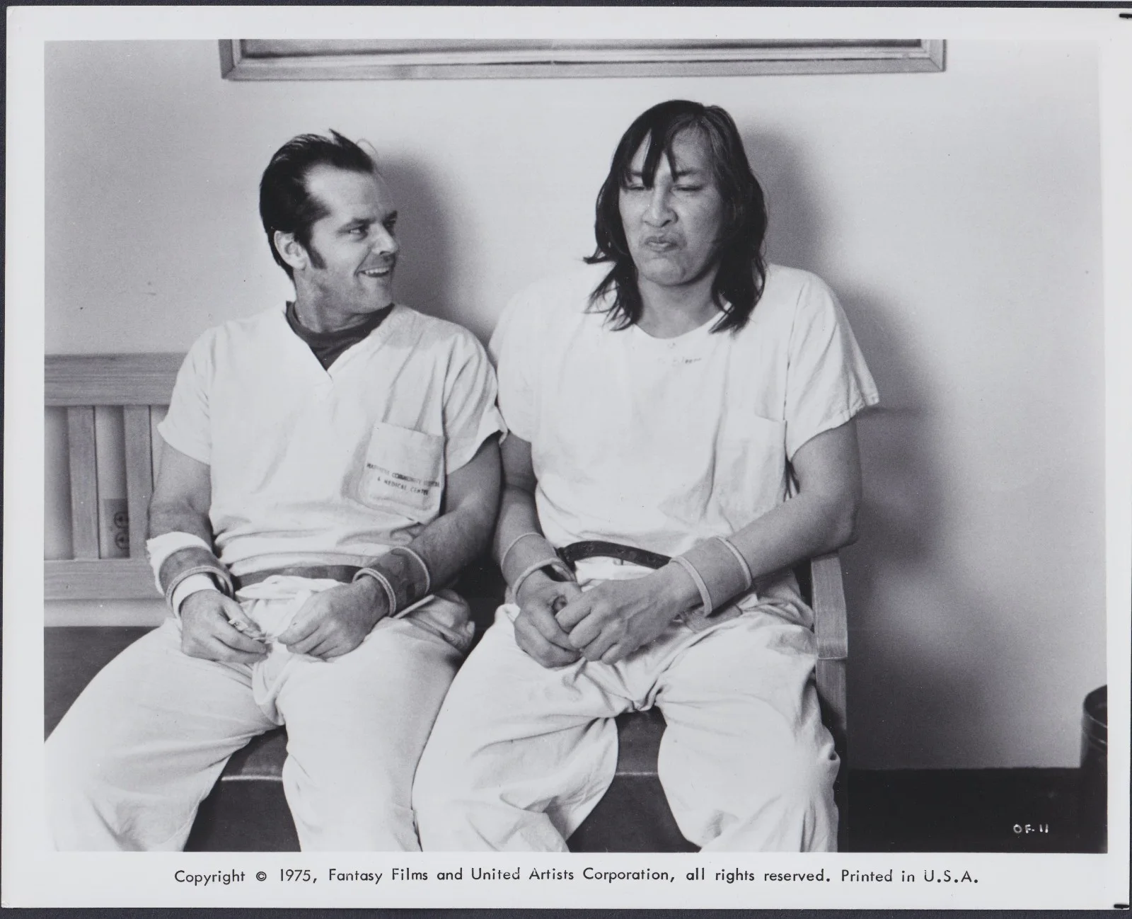 One Flew Over the Cuckoos Nest 9x ORIGINAL Press Stills Jack Nicholson 1975, изображение 3