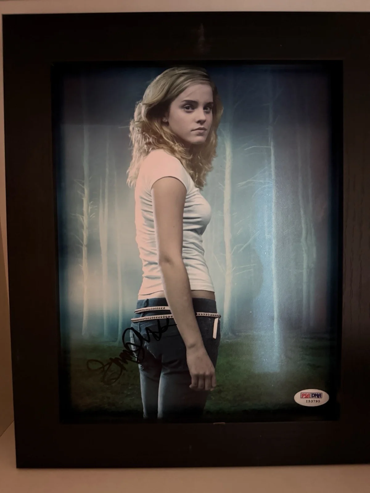 Emma Watson Signed Hermione Granger Harry Potter 8x10 PSA/DNA Authenticated, image 4