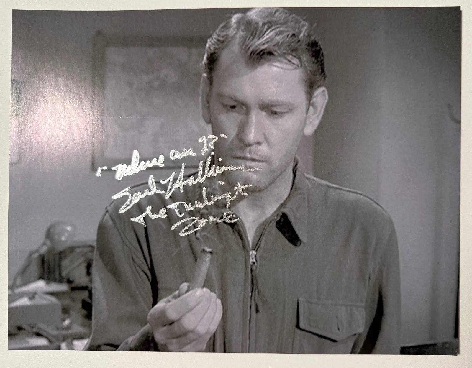 Cast — TWILIGHT ZONE (TV) collection of (4) 8x10 photos signed DUVALL SHATNER & more, изображение 4