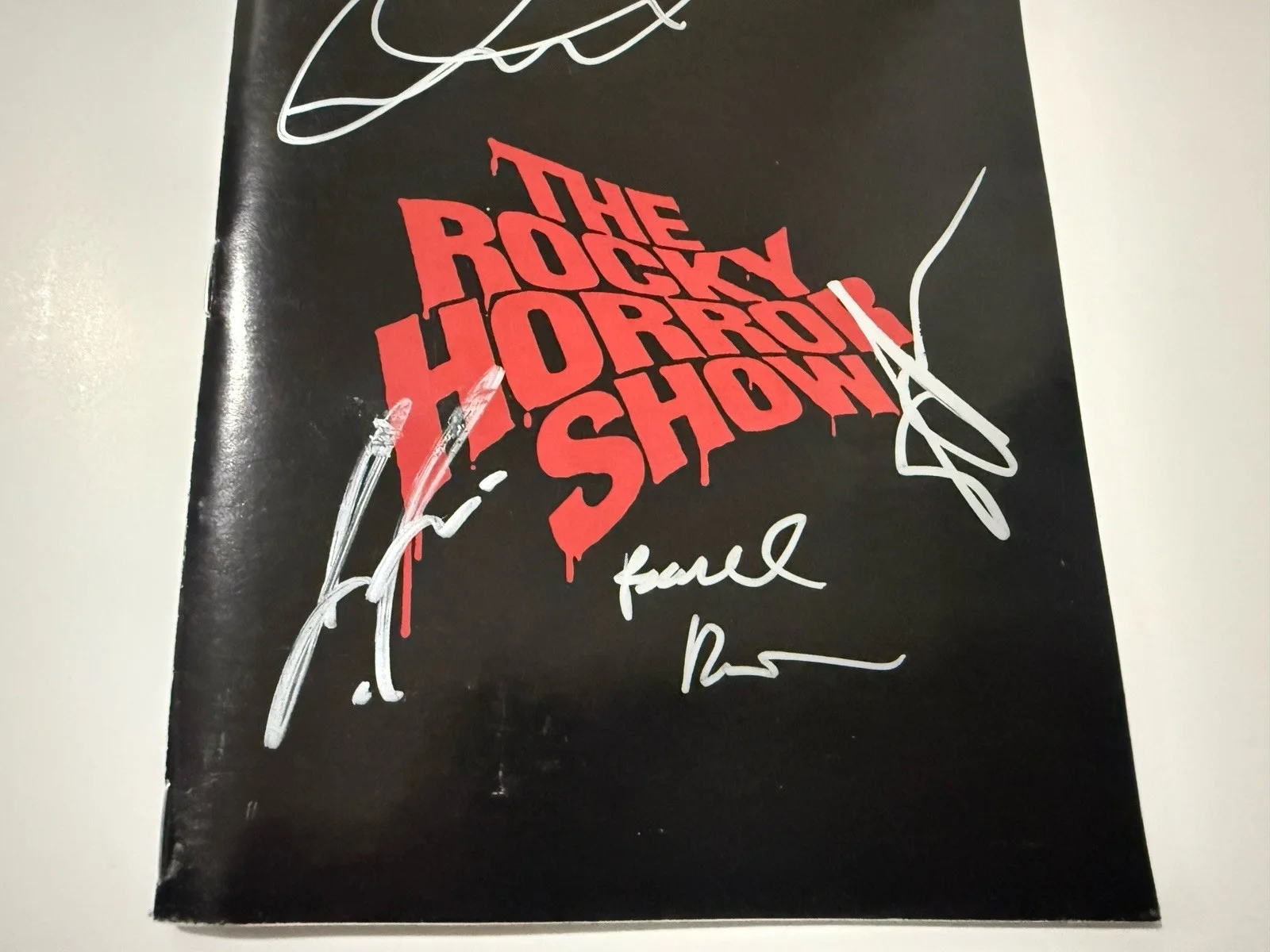 Luke Evans, Rachel Dratch, Josh Rivera, Stephanie Hsu — The Rocky Horror Picture Show Broadway Signed Playbill Luke Evans Rachel Dratch, image 2