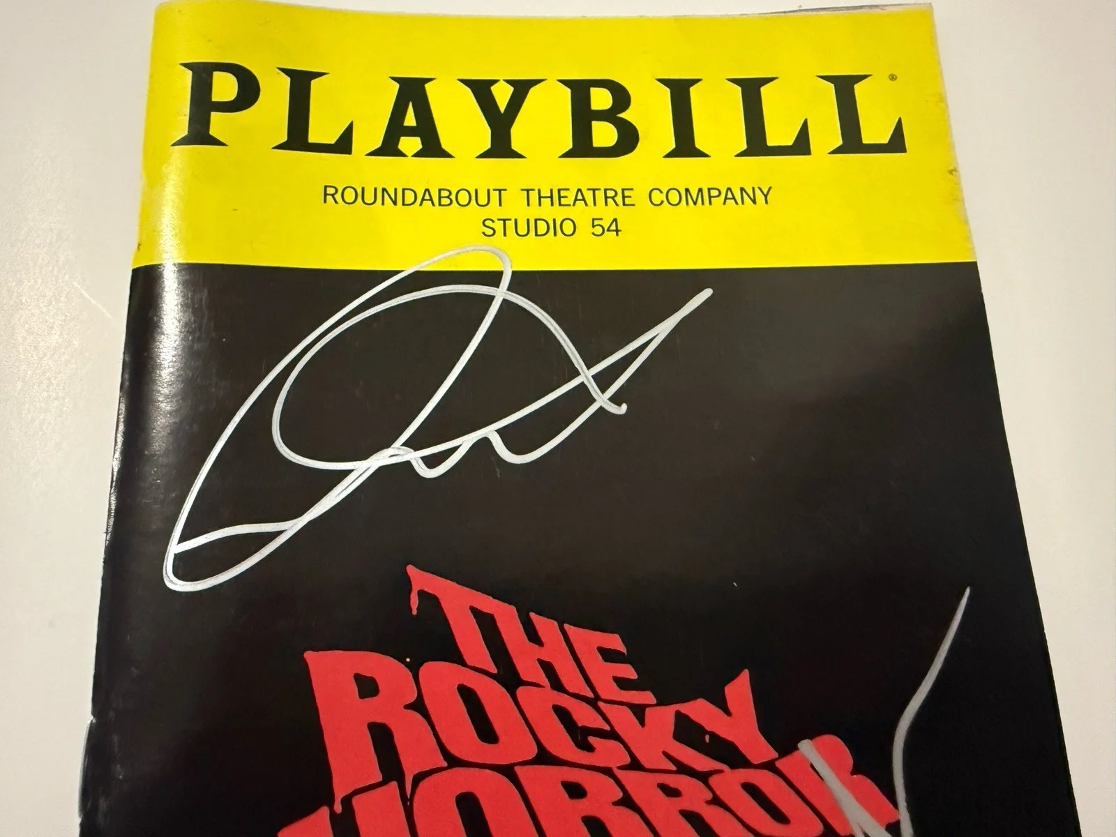 Luke Evans, Rachel Dratch, Josh Rivera, Stephanie Hsu — The Rocky Horror Picture Show Broadway Signed Playbill Luke Evans Rachel Dratch, image 3