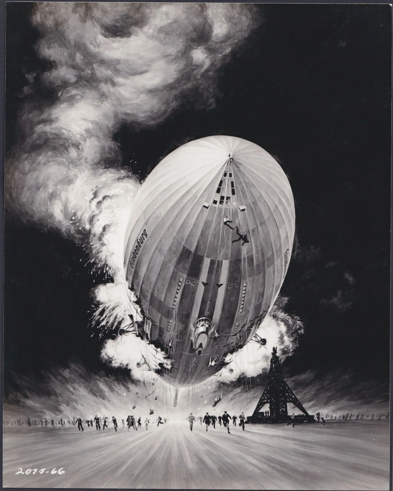 The Hindenburg 18x ORIGINAL Film Press Stills George C. Scott Anne Bancroft 1975, изображение 2