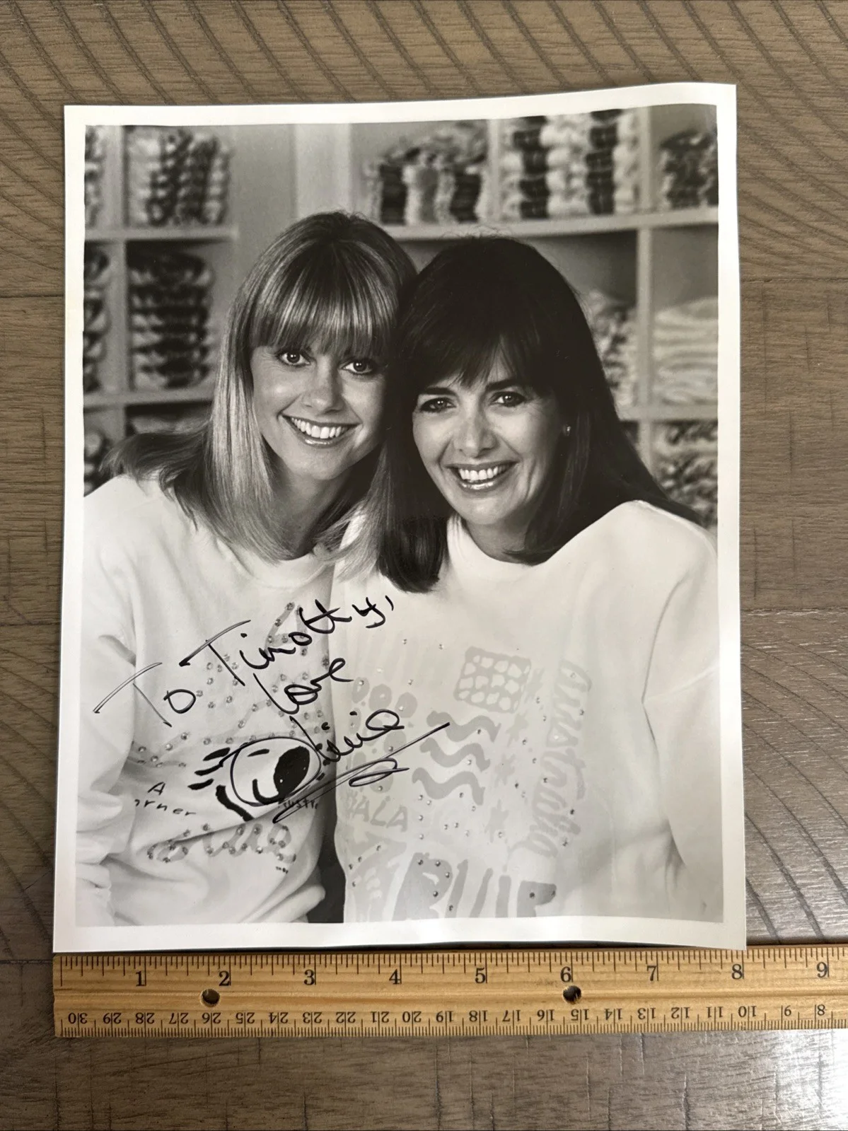 Olivia Newton-John Signed Photo 8x10 Grease Star Actress Singer Autograph, image 4