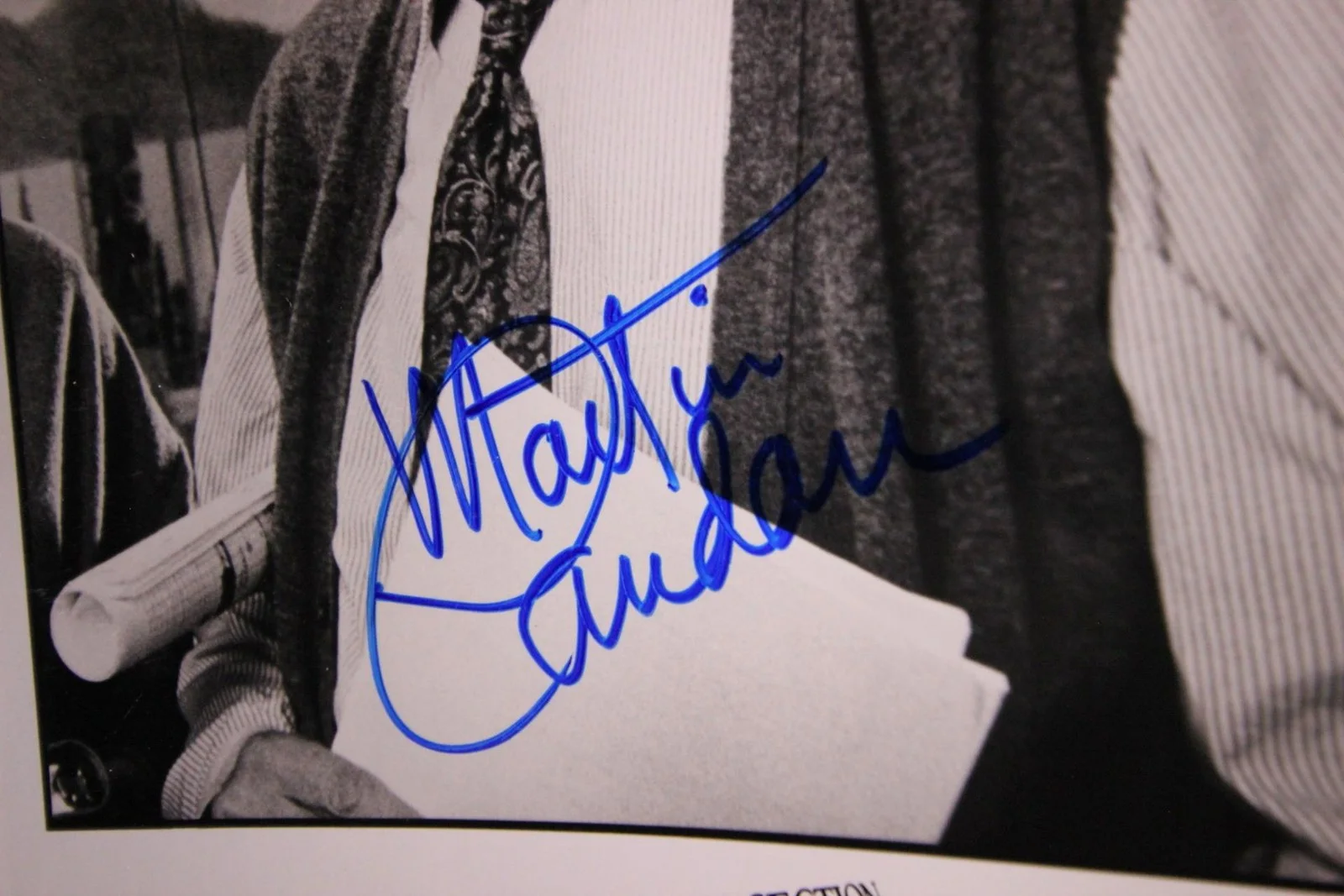 Martin Landau — MARTIN LANDAU (1928-2017) (ED WOOD~CRIMES AND MISDEMEANORS) AUTOGRAPH PHOTO~, изображение 2