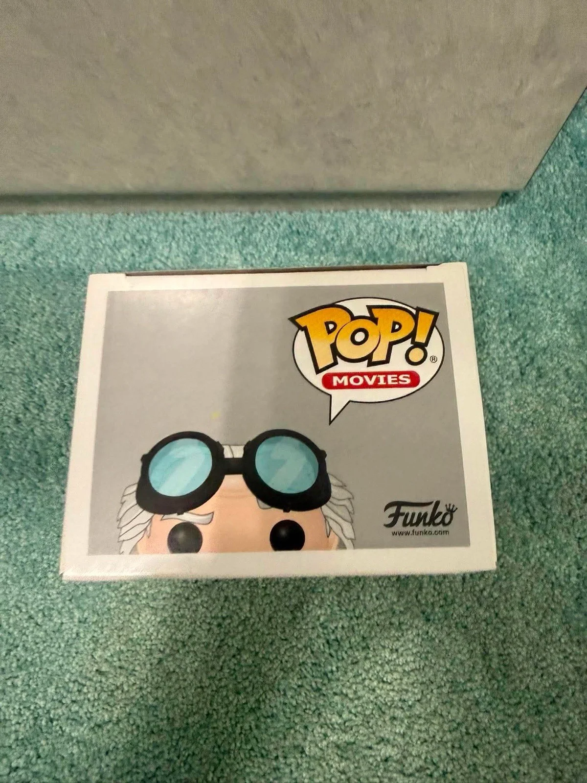 Christopher Lloyd — Christopher Lloyd signed Dr. Emmett Brown Funko Pop #50 Back to the Future JSA, image 4