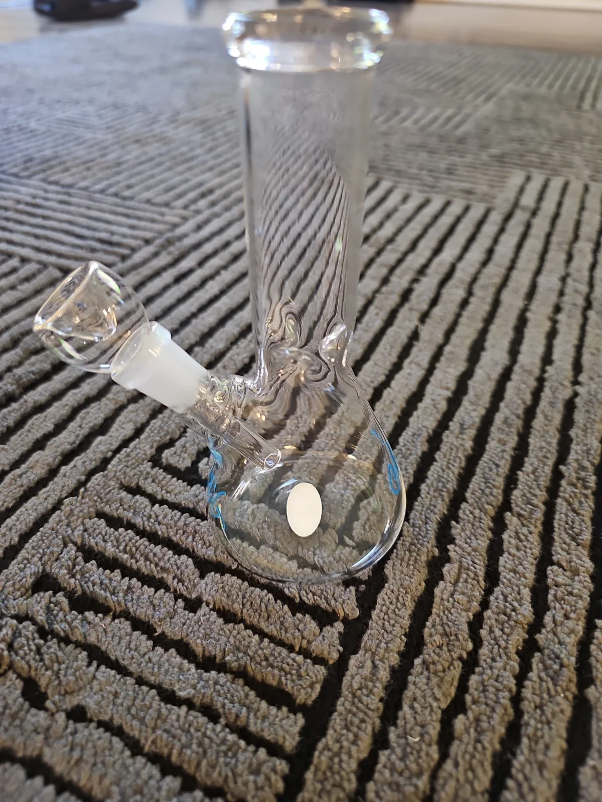 Cheech And Chong Autograph Glass Bong JSA Authentication, image 3