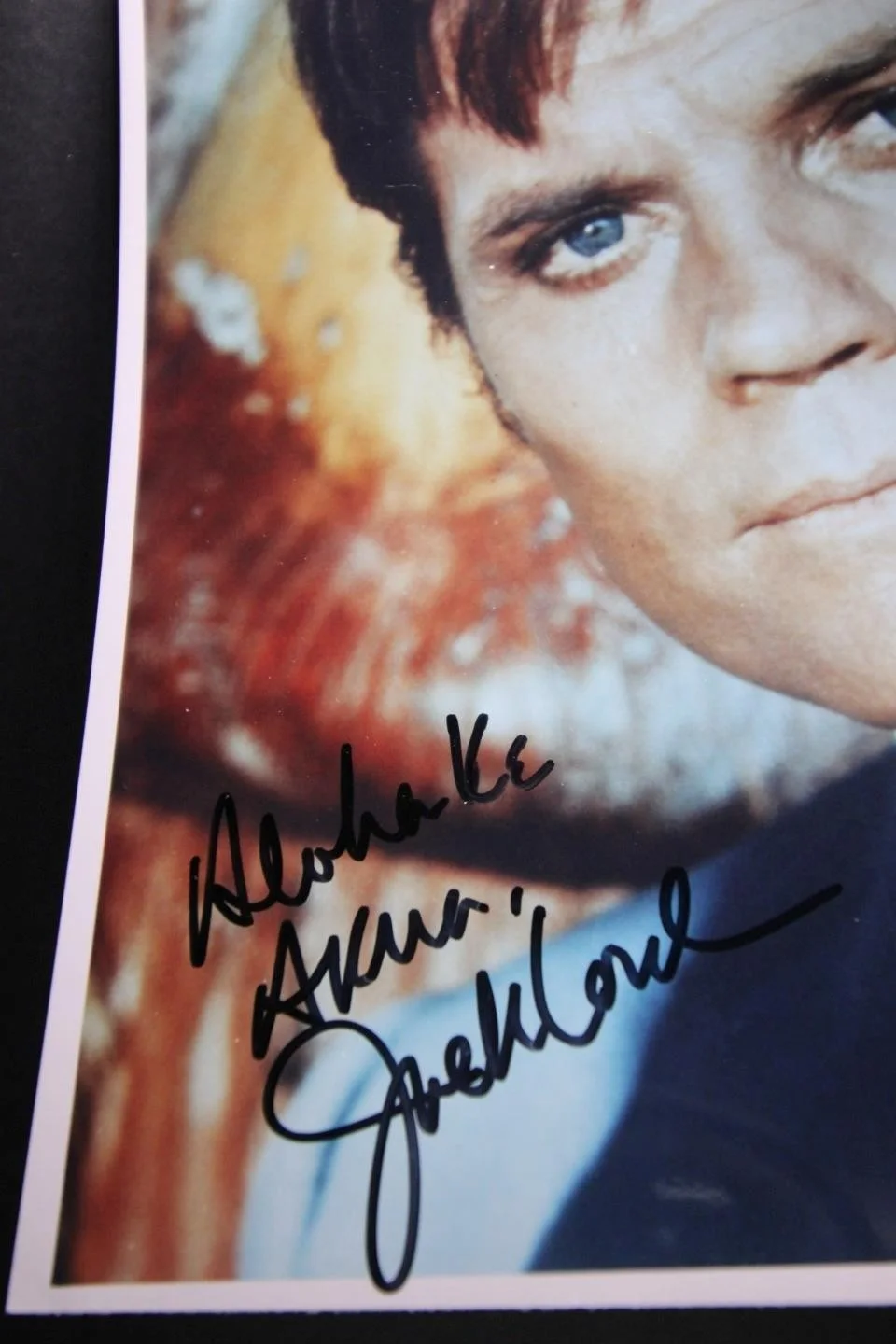 Jack Lord — JACK LORD (1920-1998) (HAWAII FIVE-0) AUTOGRAPH PHOTO~, image 2