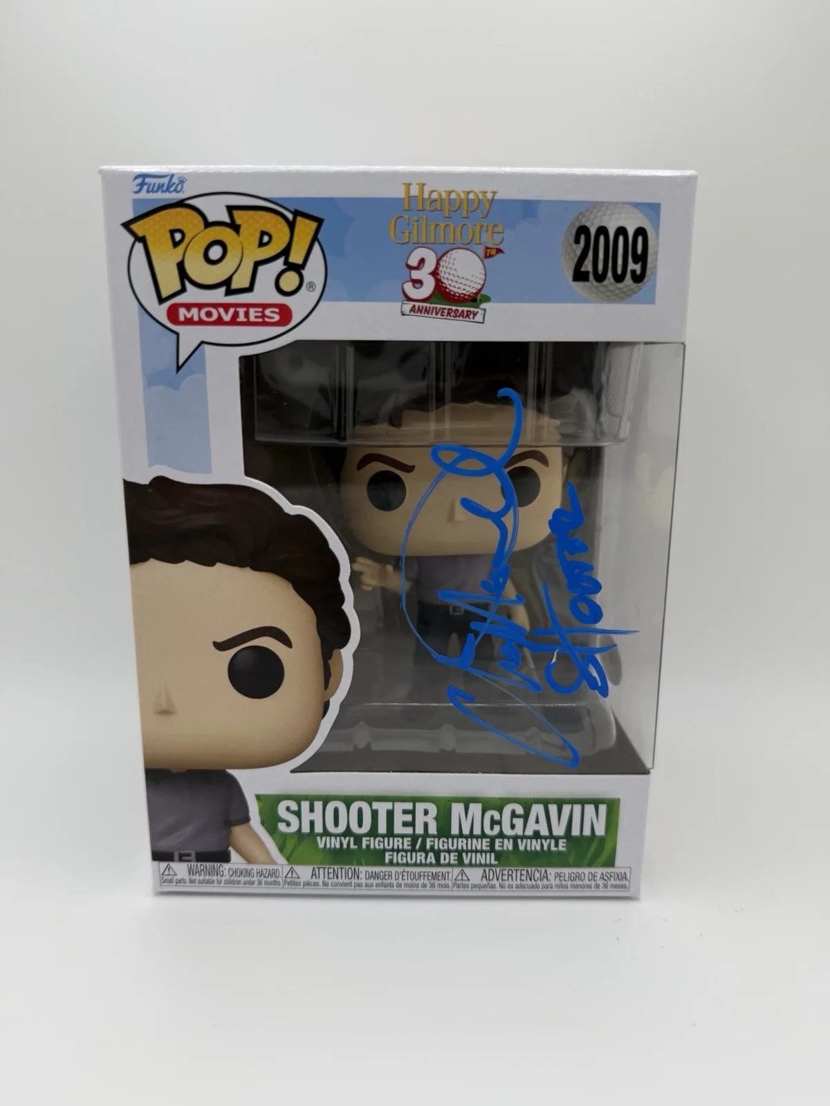 CHRSTOPHER MCDONALD SIGNED SHOOTER MCGAVIN FUNKO POP *HAPPY GILMORE* JSA COA WS, image 2