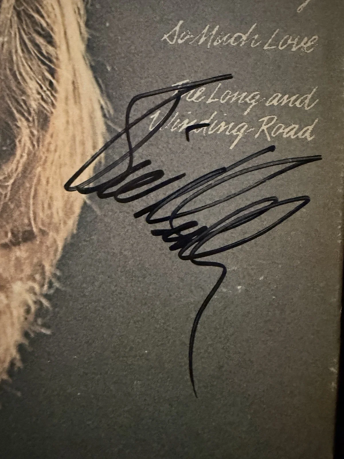 Bill Medley Signed A Song For You LP Vinyl Autographed, image 2