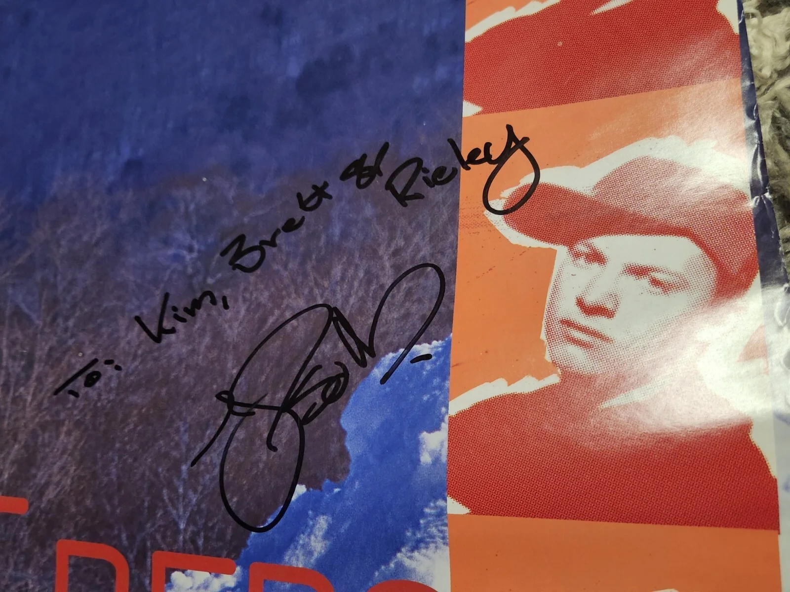 Signed Autographed Burton Snowboard Poster JP Solberg 26" X 19", изображение 3