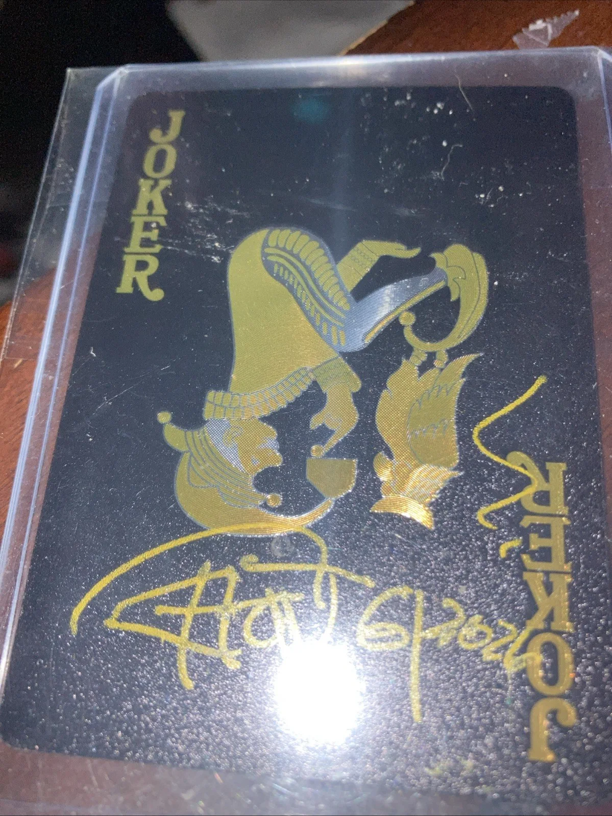 Tommy Chong Signed Playing Card 100% Authentic In Person, image 3
