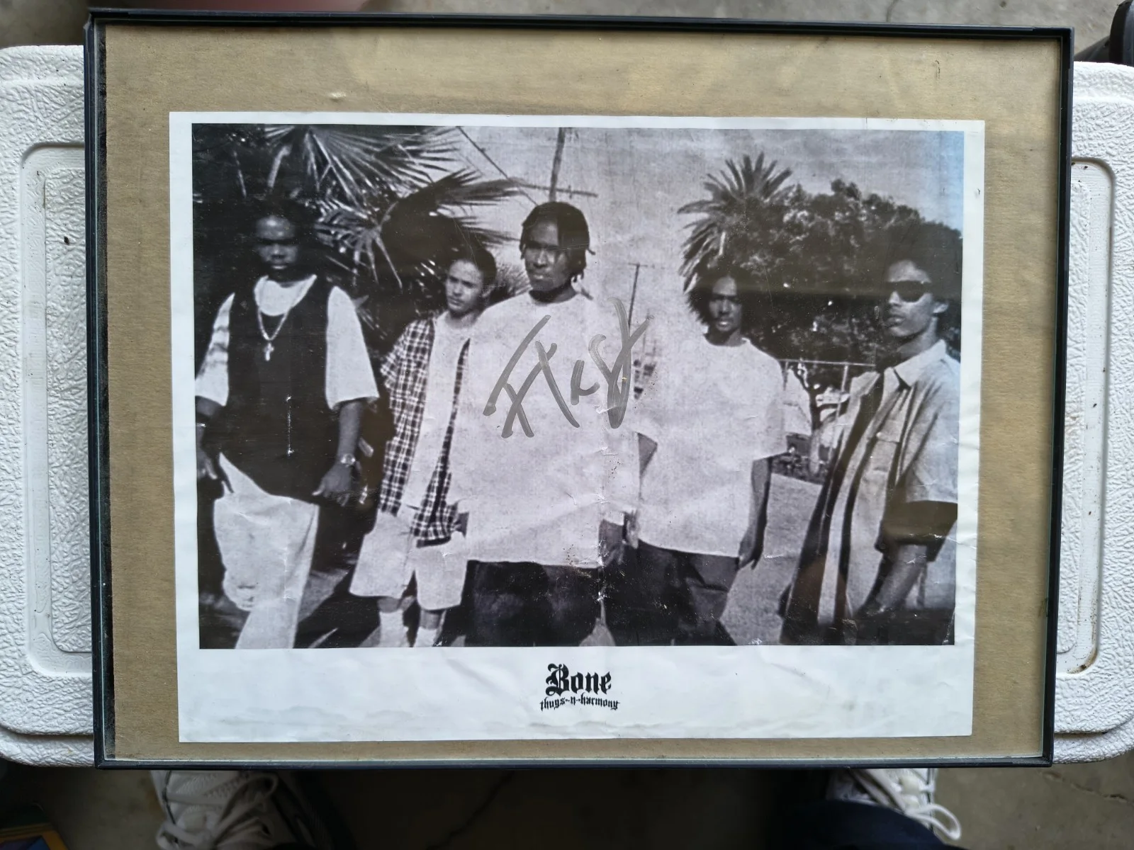 Bone Thugs-N-Harmony Framed Signed Original Autographed Photo Print, image 2