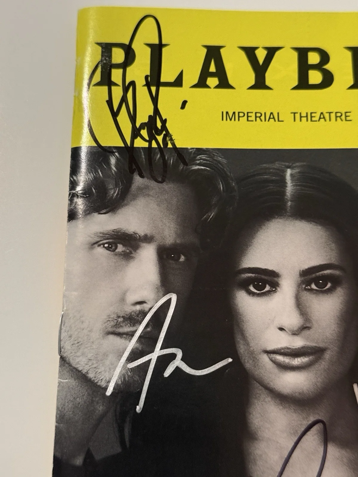 Lea Michele, Aaron Tveit, Nicholas Christopher — Chess signed Broadway Playbill Lea Michele Aaron Tveit Nicholas Christopher +1, image 2