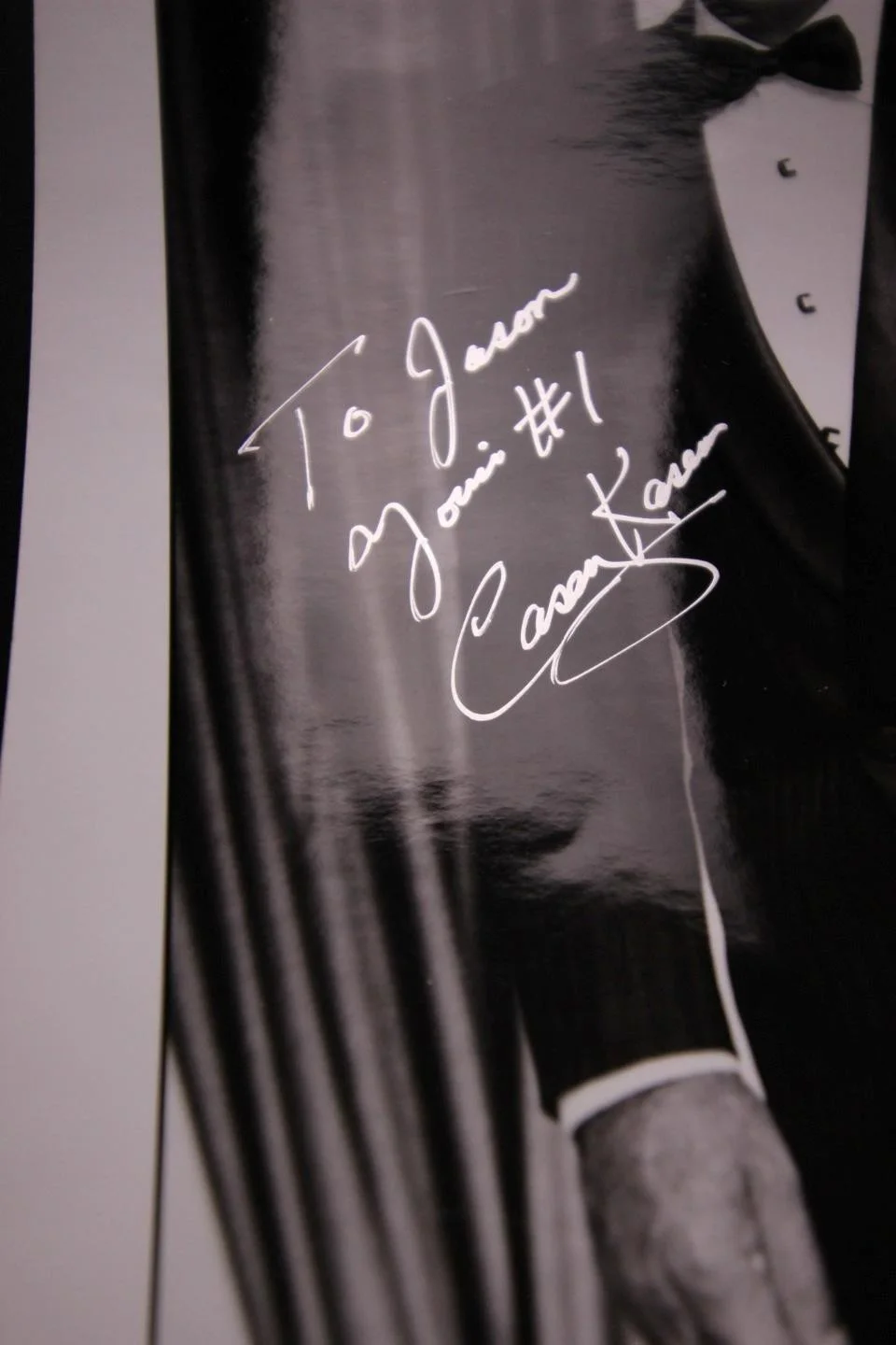 Casey Kasem — CASEY KASEM (1932-2014) (AMERICAN TOP 40~SCOOBY-DOO) AUTOGRAPH PHOTO~, изображение 2