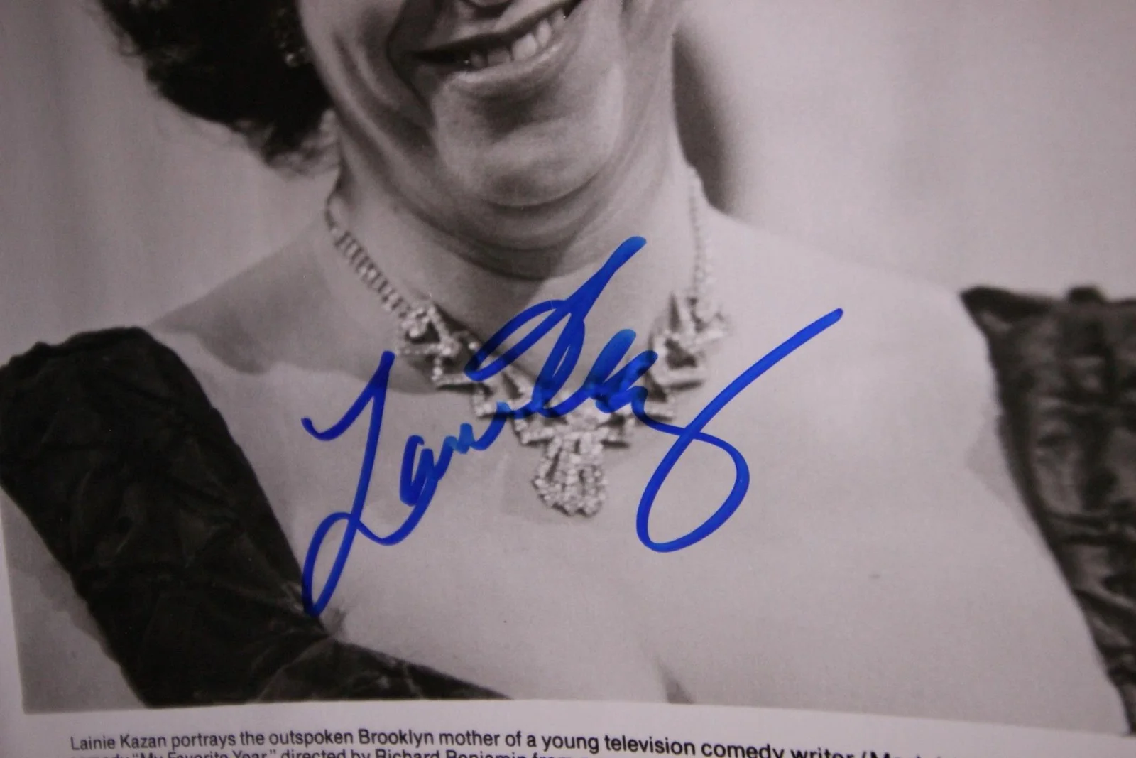 Lainie Kazan — LAINIE KAZAN (MY FAVORITE YEAR~MY BIG FAT GREEK WEDDING) AUTOGRAPH PHOTO~, изображение 2