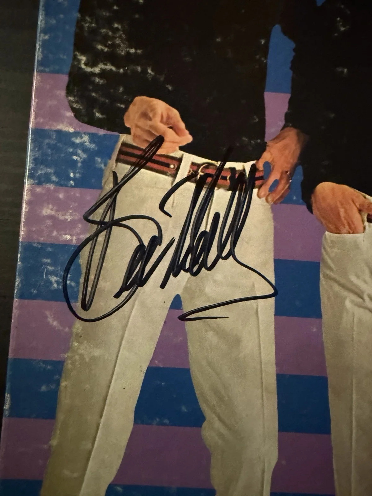 Righteous Brothers Greatest Hits LP signed by Bill Medley Vinyl Autographed, изображение 2