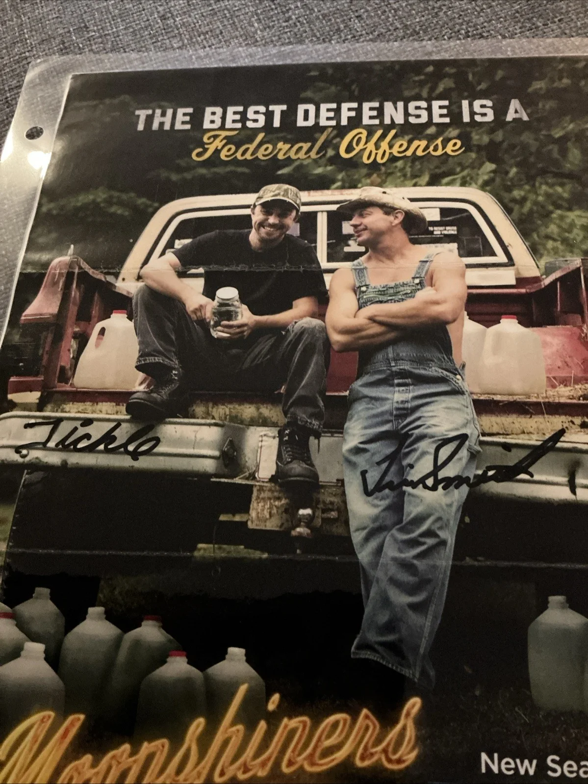 Moonshiners Autographed Photo, image 2