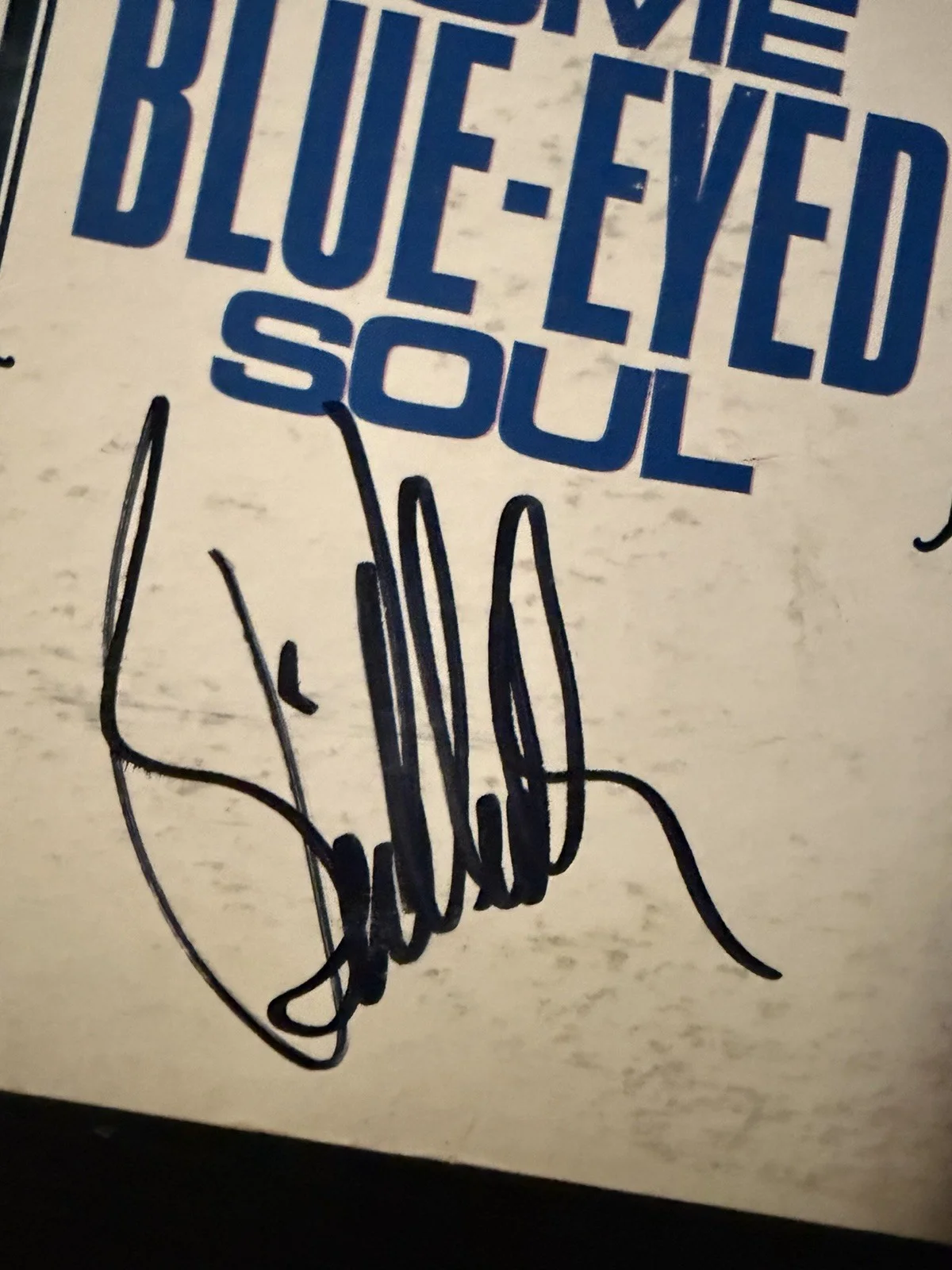 Righteous Brothers Some Blue-eyed Soul LP signed by Bill Medley Autographed, image 2