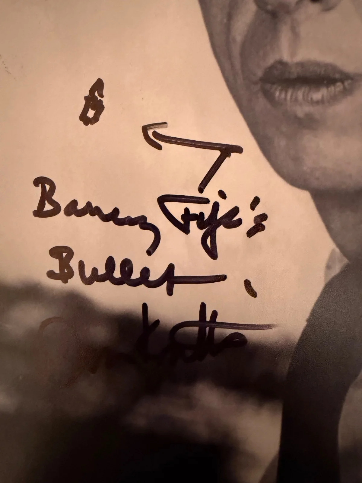 Don Knotts — Don Knotts Signed Barney Fife 8x10 Photo Autograph, image 3