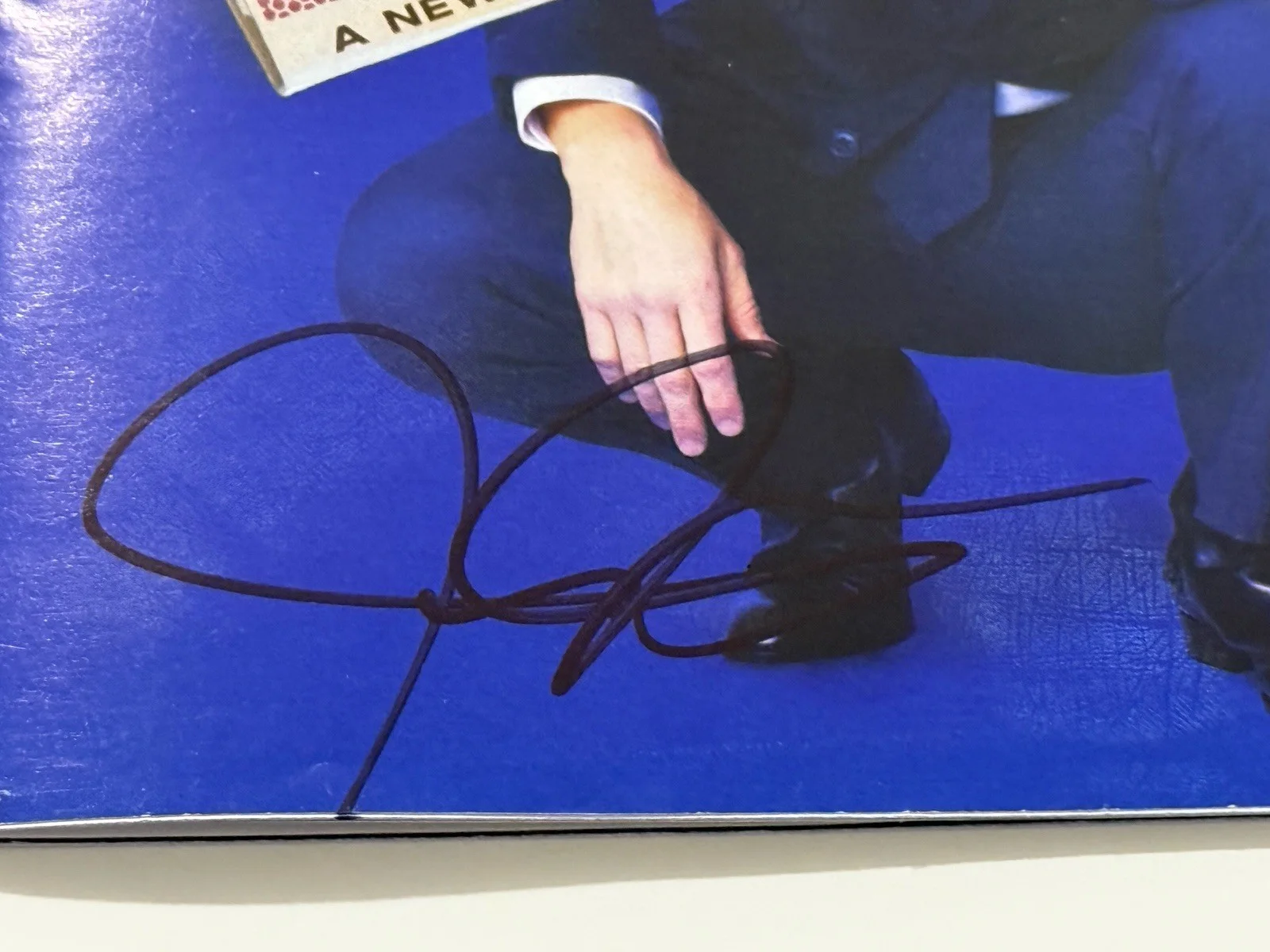Jeremy Jordan — Jeremy Jordan Just In Time signed 2026 Broadway Playbill Autograph, изображение 2