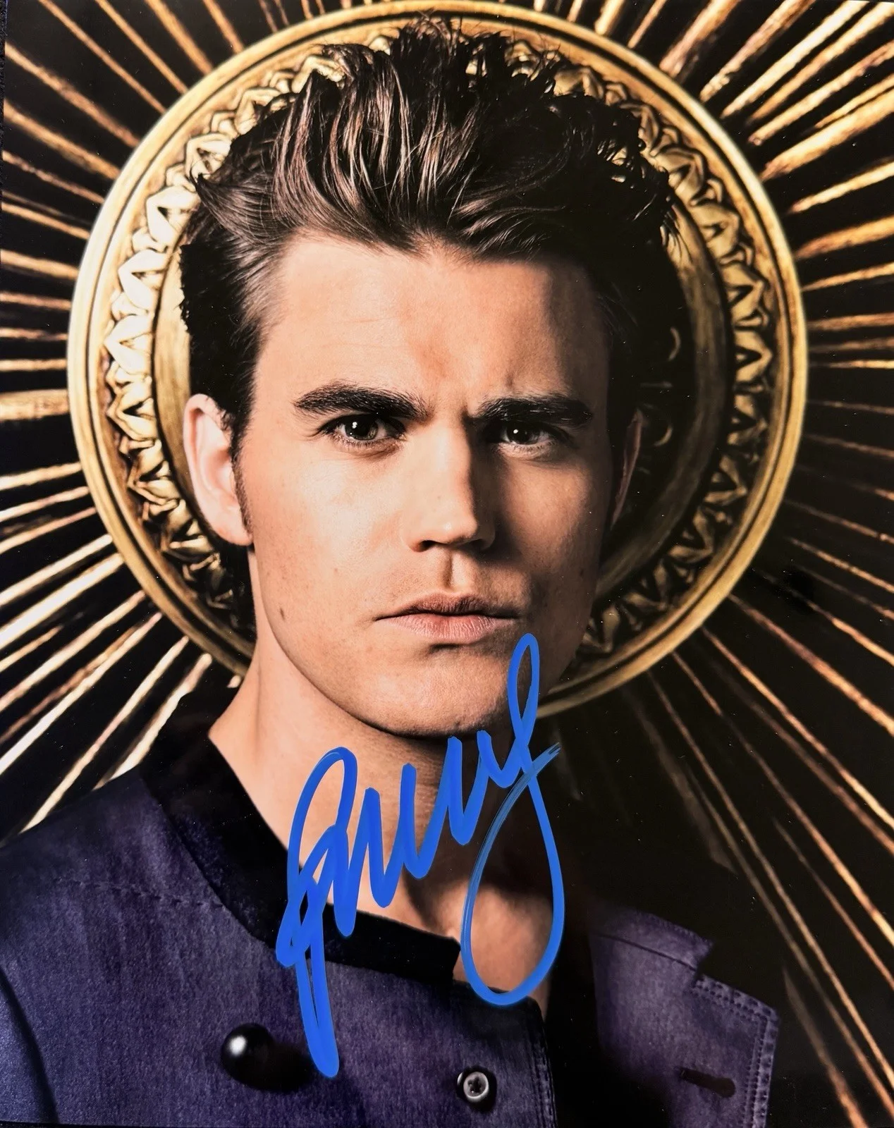 Paul Wesley — Paul Wesley hand signed autographed 8x10 Photo /Hologram COA