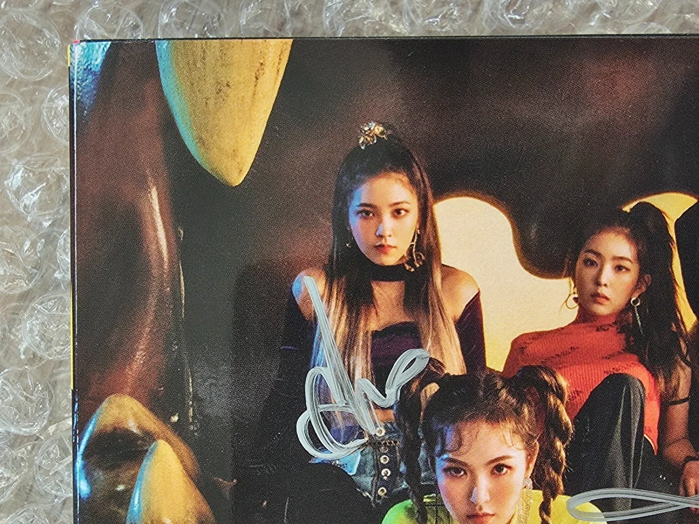RED VELVET THE 5TH MINI ALBUM RBB Promo Sticker Autographed Hand Signed, image 5