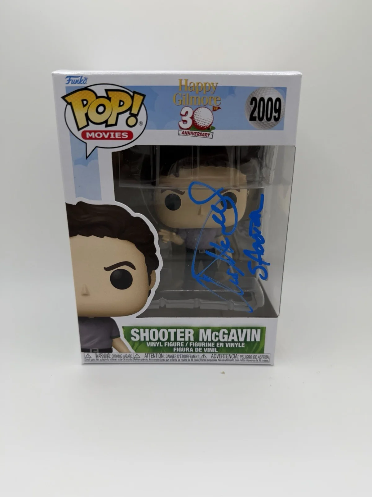 CHRSTOPHER MCDONALD SIGNED SHOOTER MCGAVIN FUNKO POP *HAPPY GILMORE* JSA COA WS, image 2