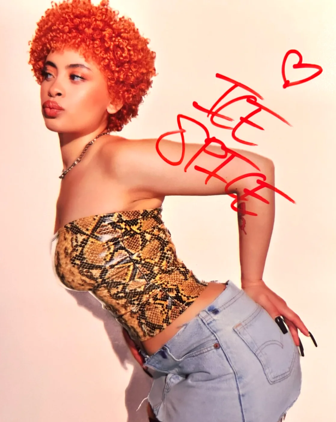 ICE SPICE Signed Original 8x10" Authentic Autograph w/COA Certificate, image 3