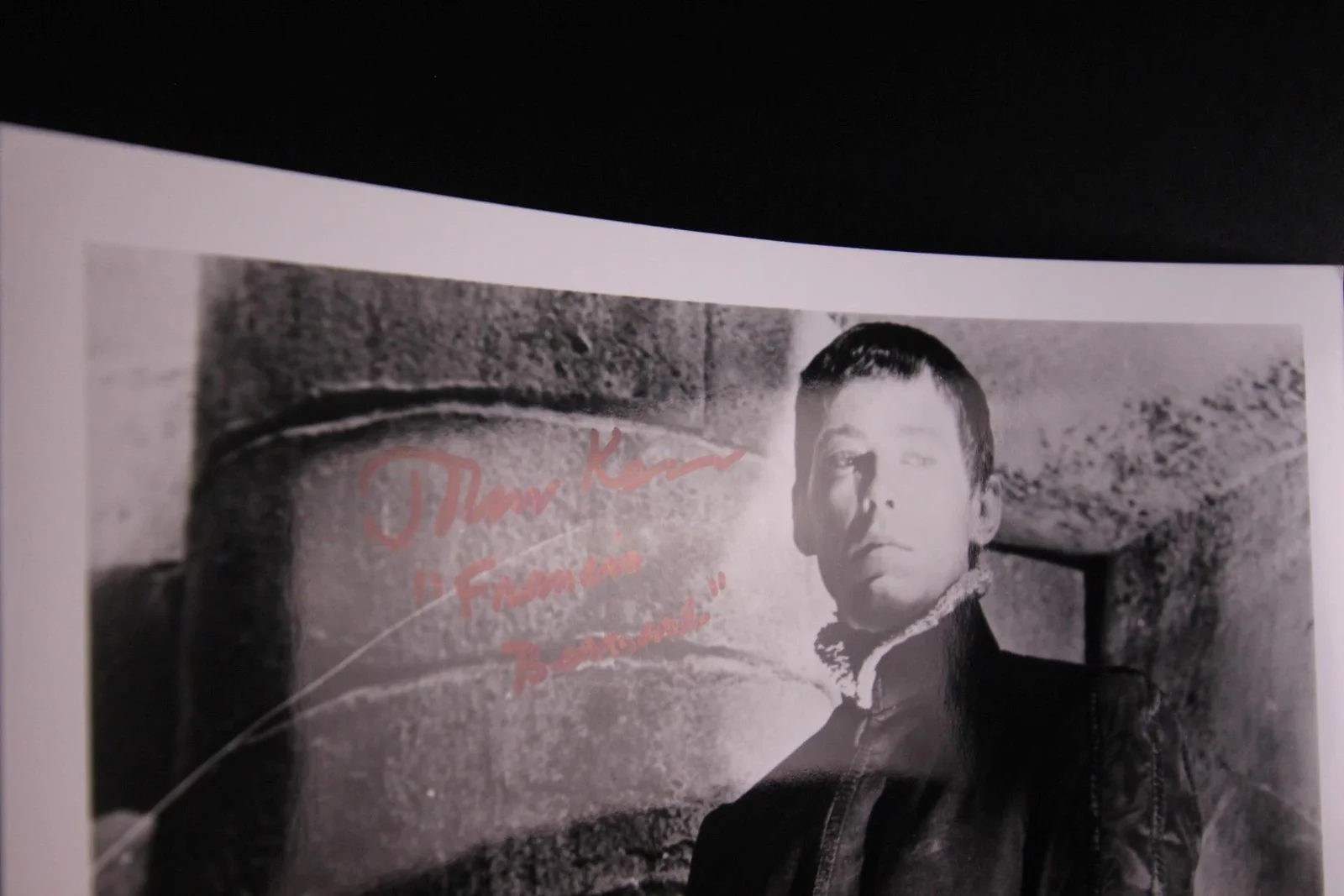 John Kerr — JOHN KERR (1931-2013) (PIT AND THE PENDULUM~SOUTH PACIFIC) AUTOGRAPH PHOTO~, изображение 2
