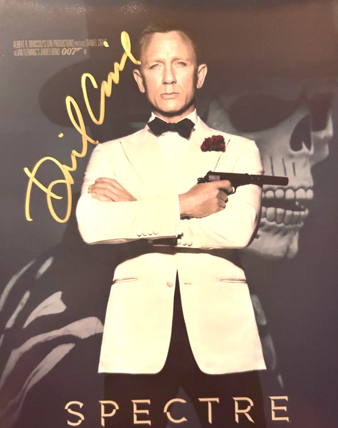 Daniel Craig — DANIEL CRAIG Signed 8x10" (JAMES BOND: 007) Original Authentic Autograph w/COA, image 3