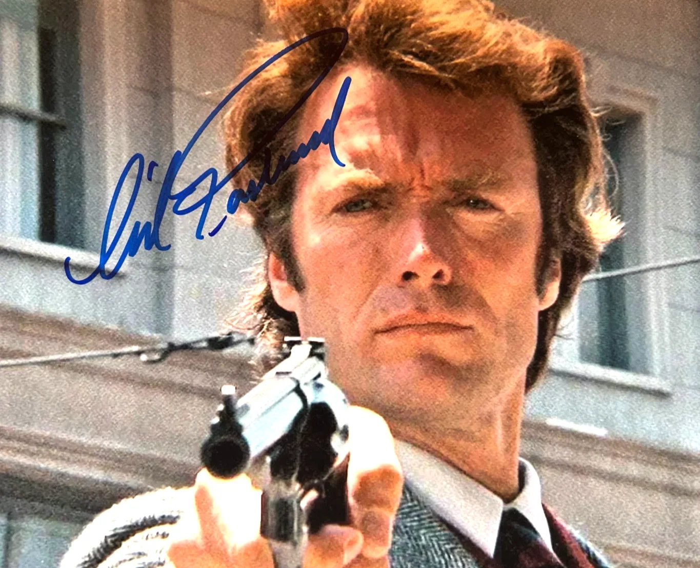 Clint Eastwood — CLINT EASTWOOD Signed 8x10" DIRTY HARRY Original Authentic Autograph w/COA, image 3