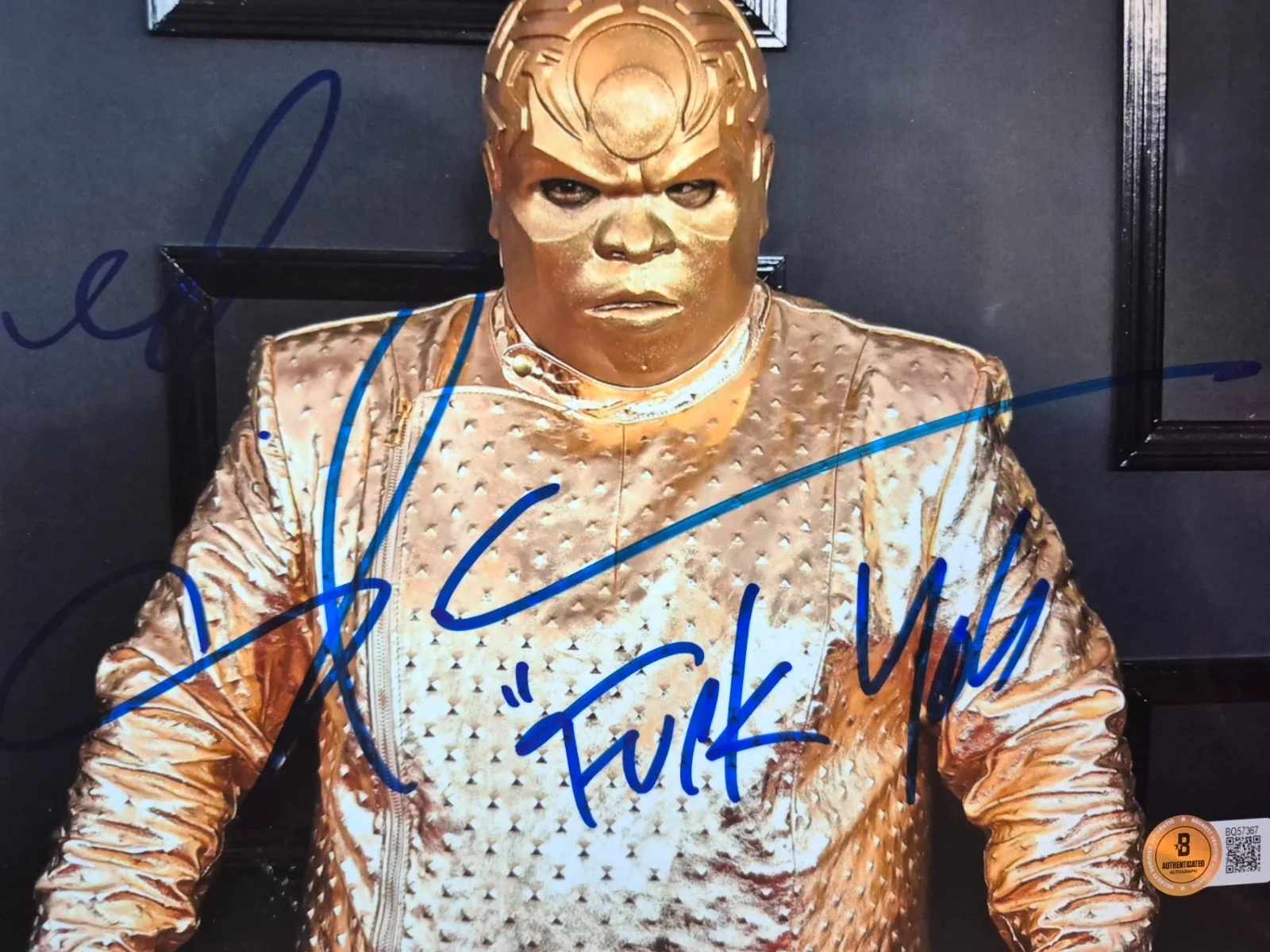 CEELO GREEN SIGNED AUTOGRAPHED 8X10 PHOTO CRAZY GNARLS BARKLEY RARE IDOL BAS COA, image 2