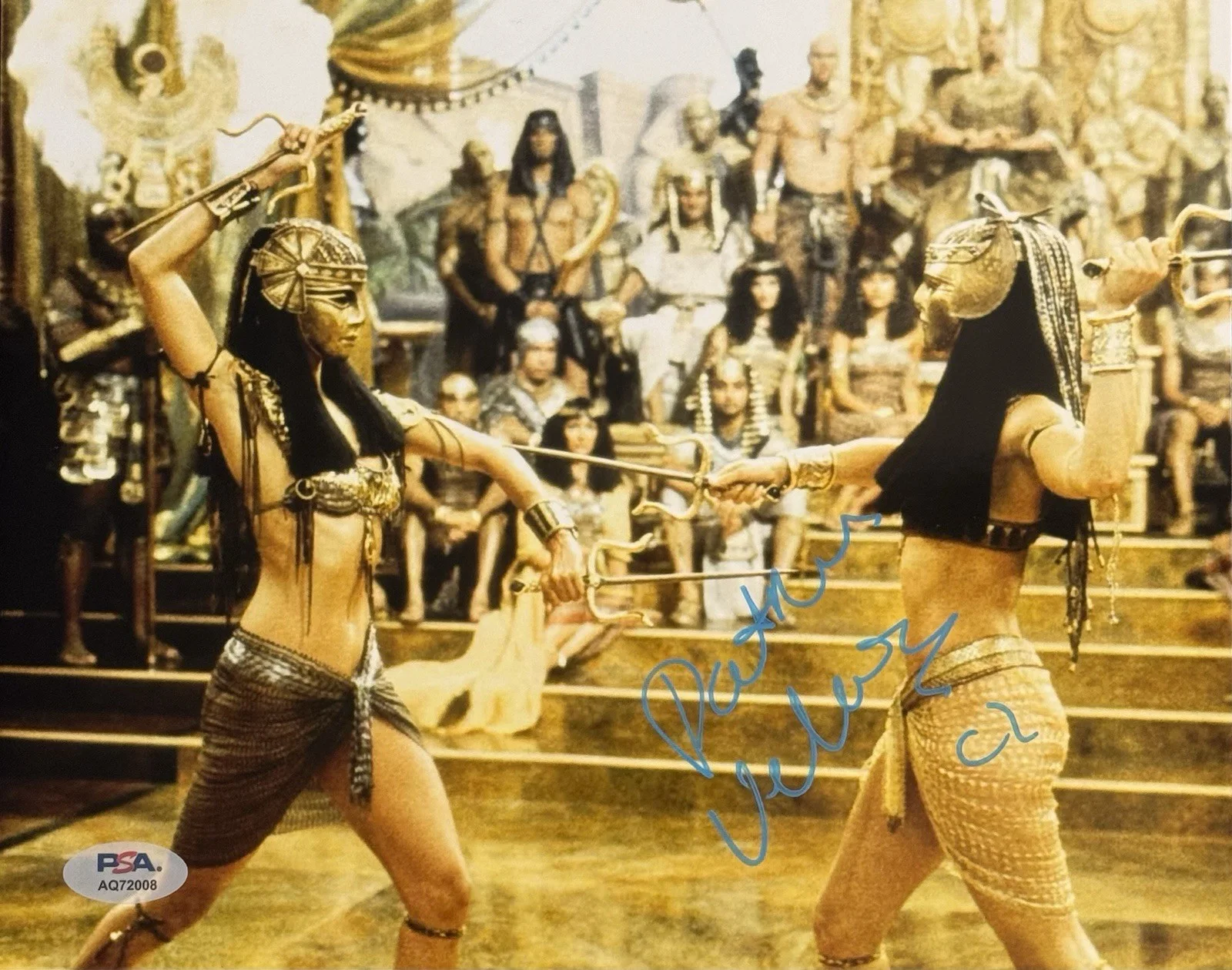 Patricia Velasquez — Patricia Velasquez Signed Autographed The Mummy 8x10 Photo PSA/DNA COA