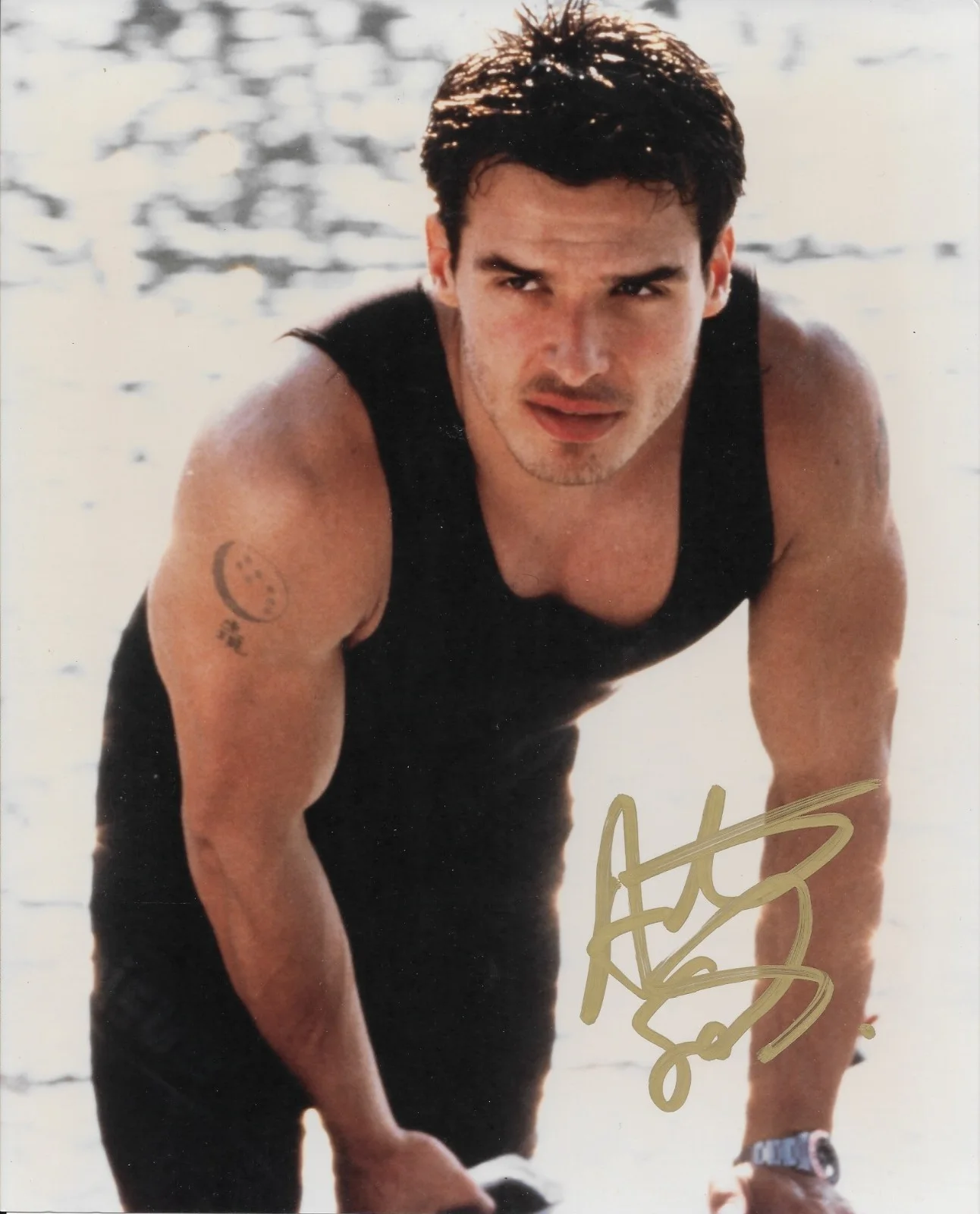 Antonio Sabato Jr — Handsome Sexy ANTONIO SABATO JR. Signed 8 x 10 Photo