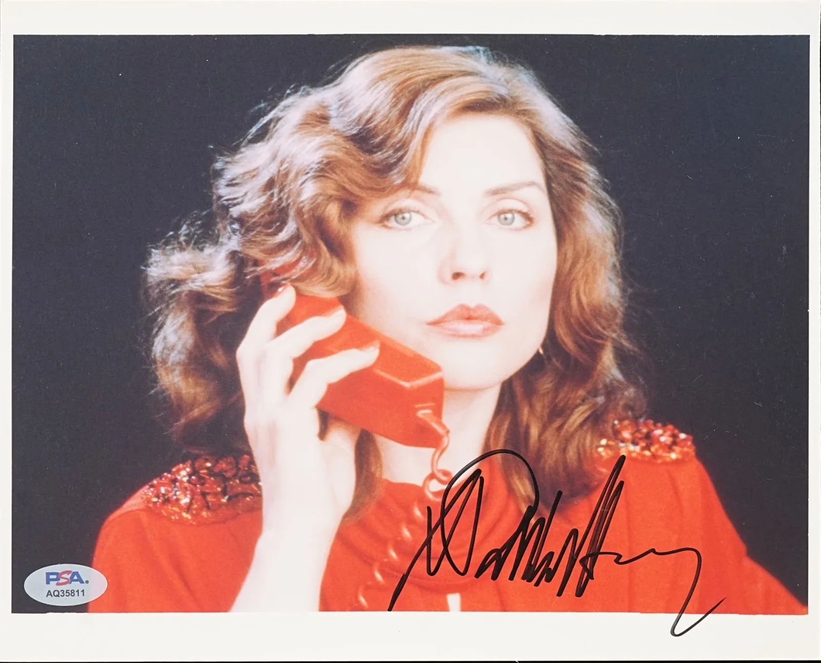 DEBBIE HARRY SIGNED AUTOGRAPHED 8X10 PHOTO BLONDIE HEART OF GLASS RARE PSA COA, изображение 2