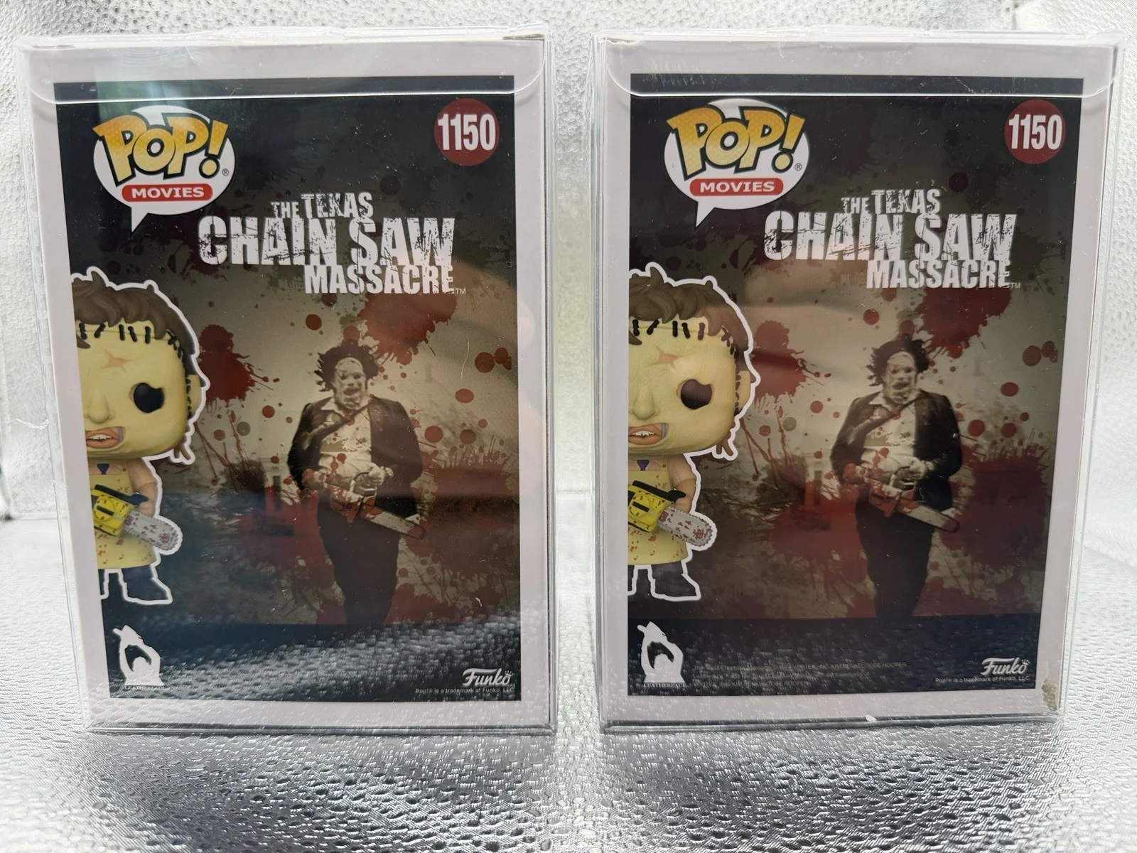 Mark Burnham — Leatherface Funko Pop Signed Mark Burnham Autographed Horror JSA COA Lot Of 2, изображение 2