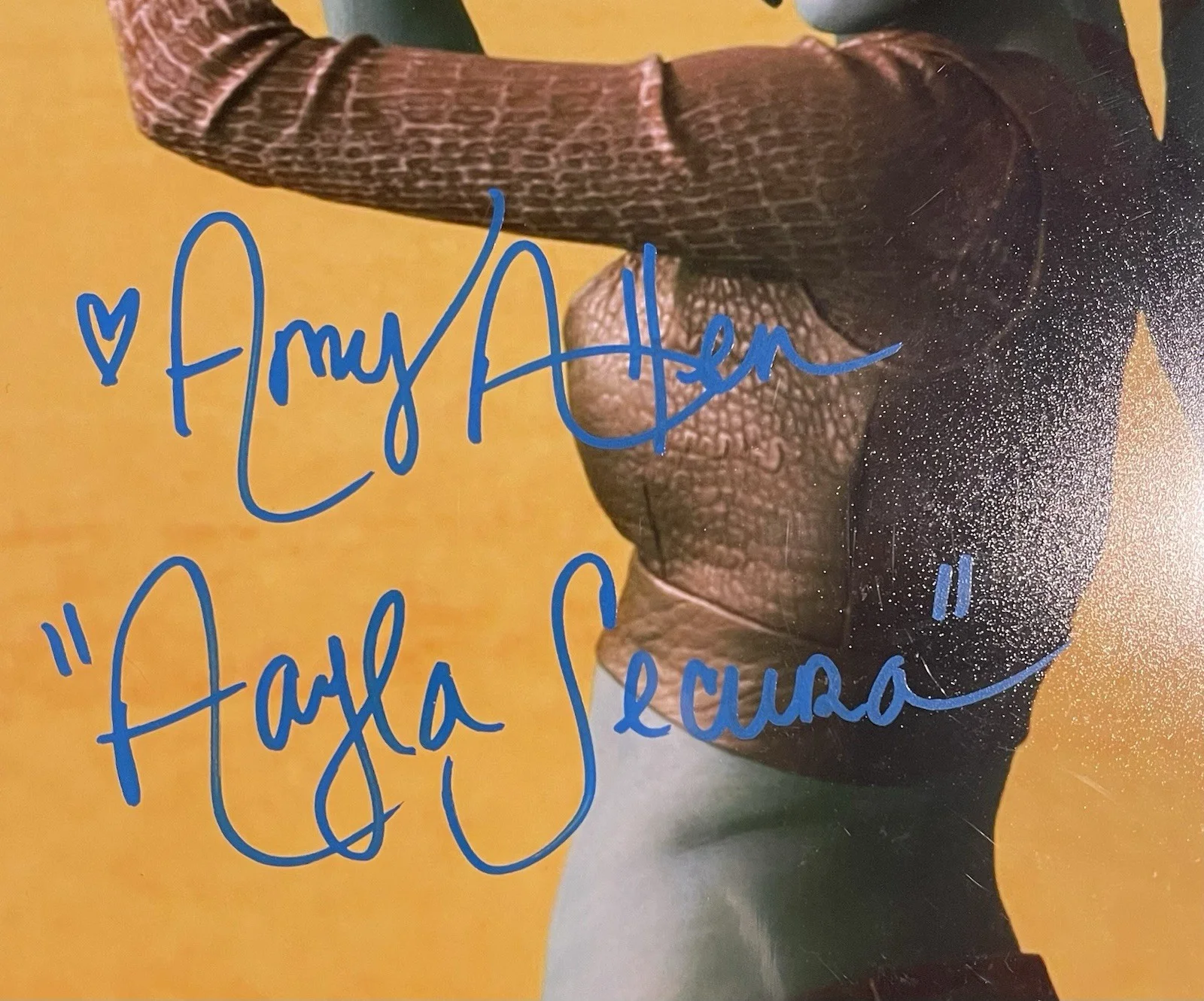 Amy Allen — Star Wars Signed 8x10 Photos Lot Amy Allen Jack Klaff Nalini Krishan JEDI AOTC, изображение 2
