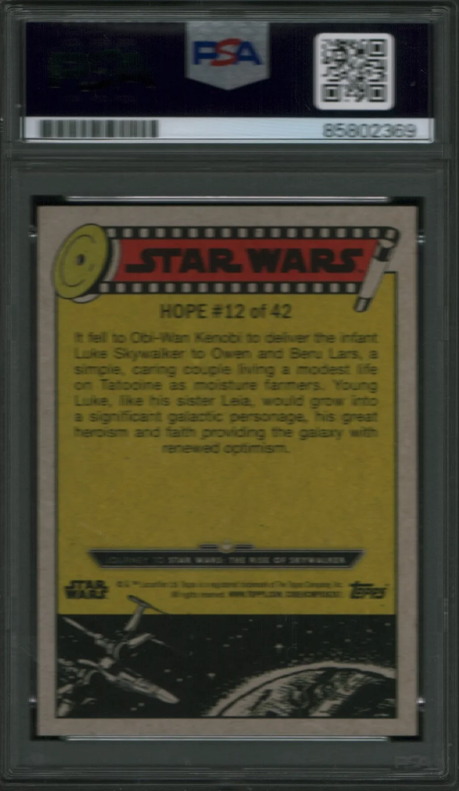 joel edgerton — Joel Edgerton Signed Star Wars Trading Card Owen Lars PSA/DNA SLAB, изображение 2