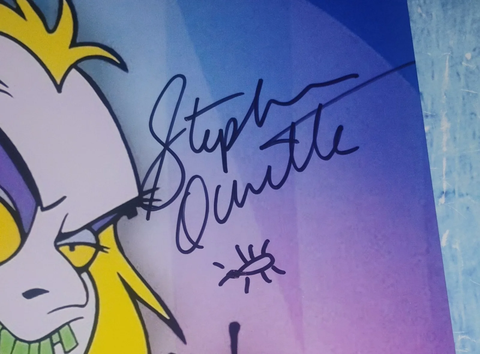Stephen Ouimette Hand Signed 8x10 Photo COA Beetlejuice Animated NO US TARIFFS, image 3