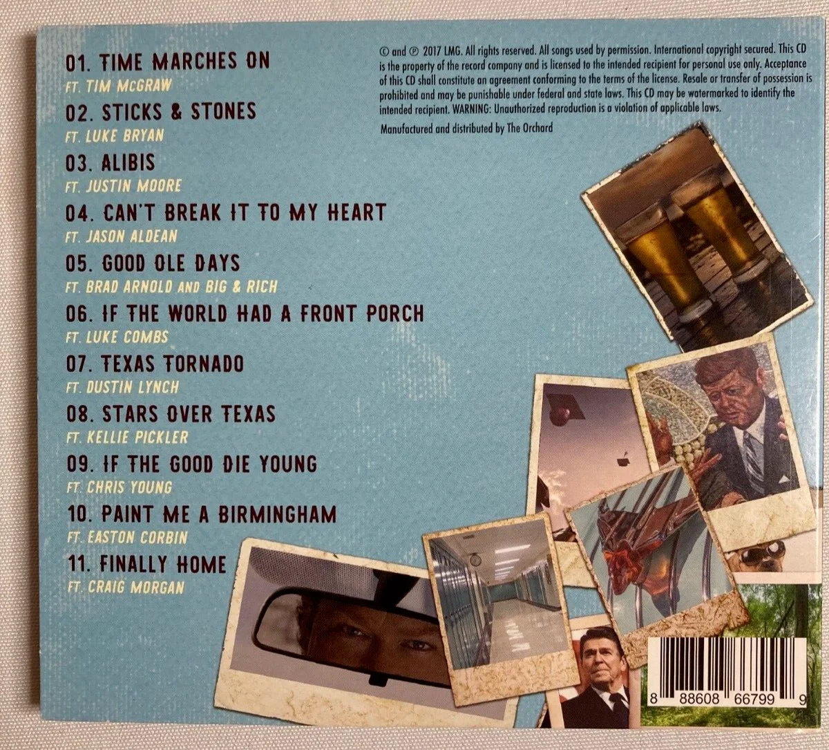 TRACY LAWRENCE GOOD OLE DAYS SIGNED/Autographed CD - No COA, image 4