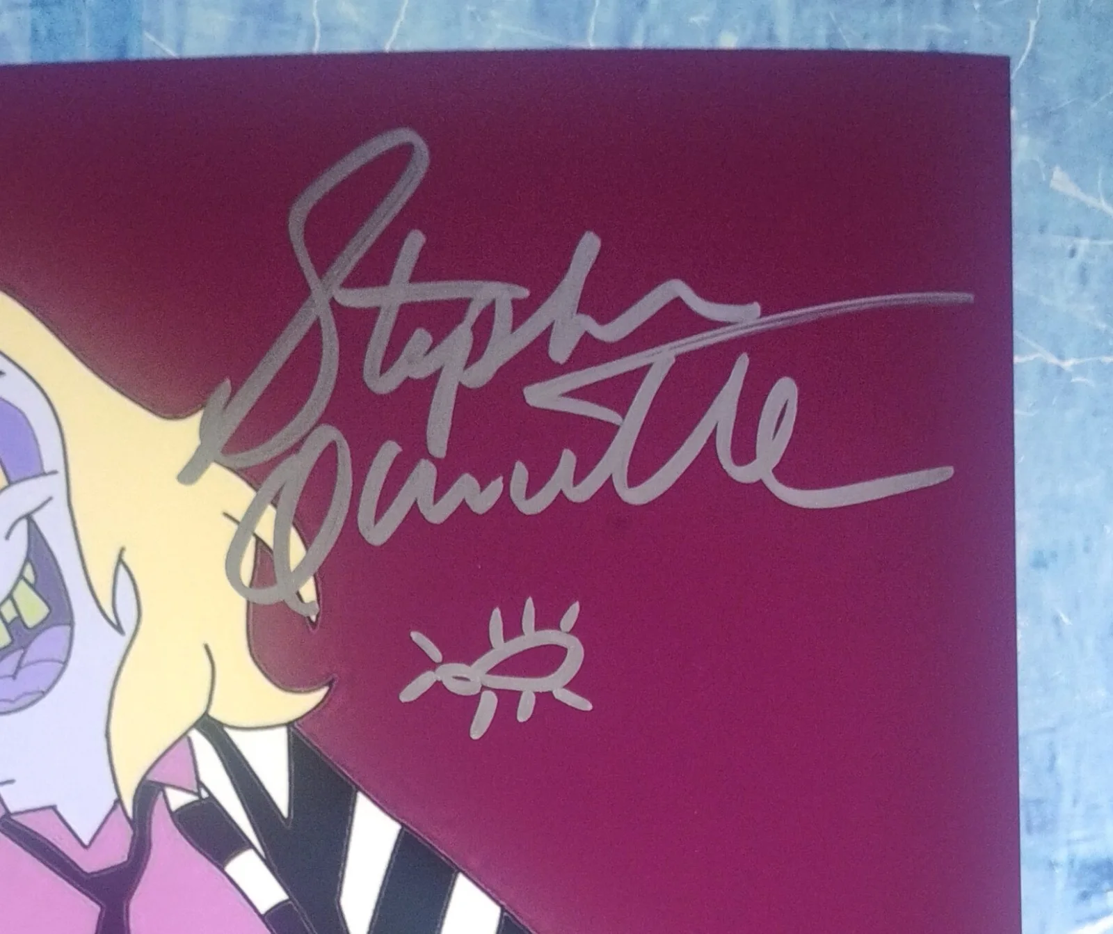 Stephen Ouimette Hand Signed 8x10 Photo COA Beetlejuice Animated NO US TARIFFS, image 3