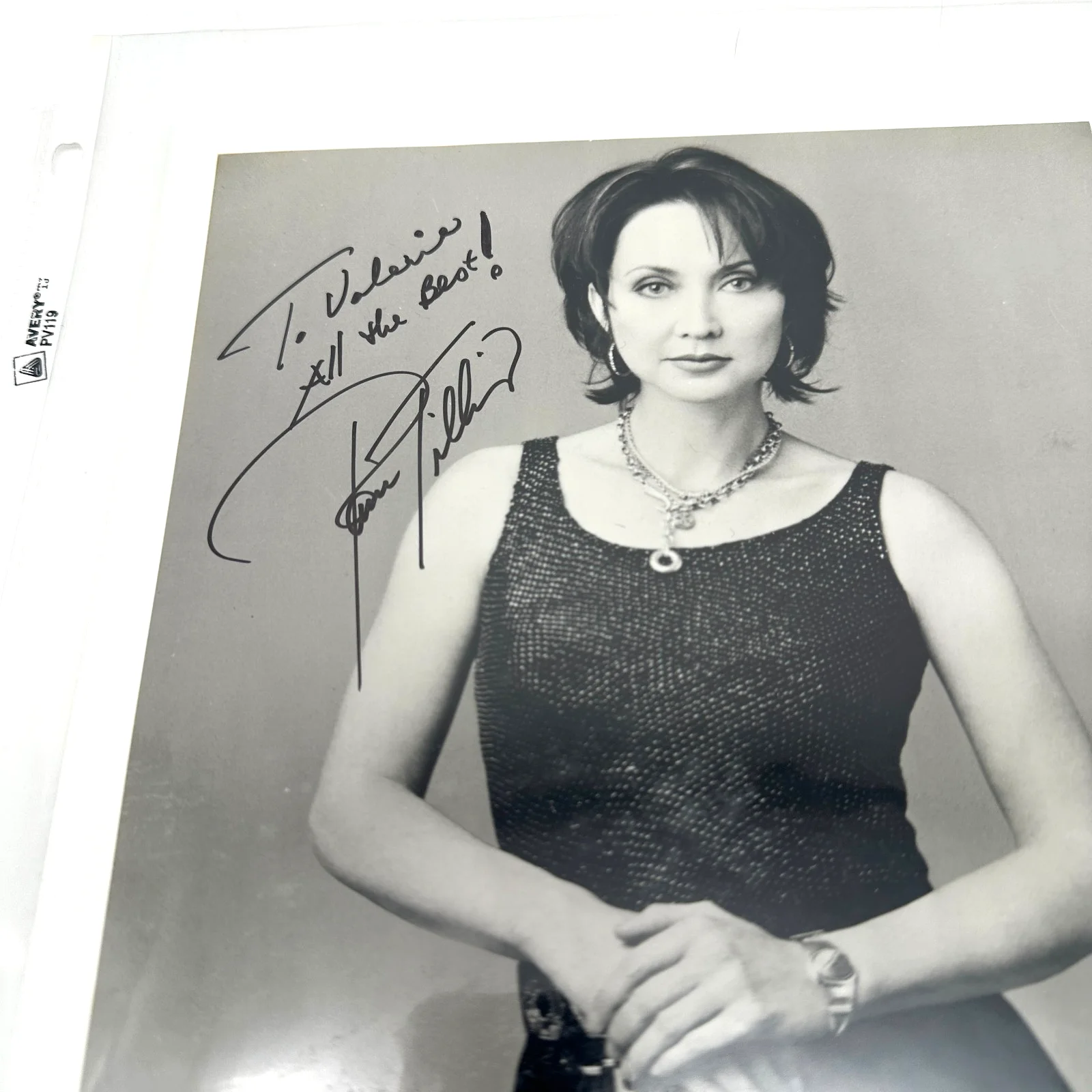 Pam Tillis Signed Arista Nashville Promo Photo [CS1], изображение 2