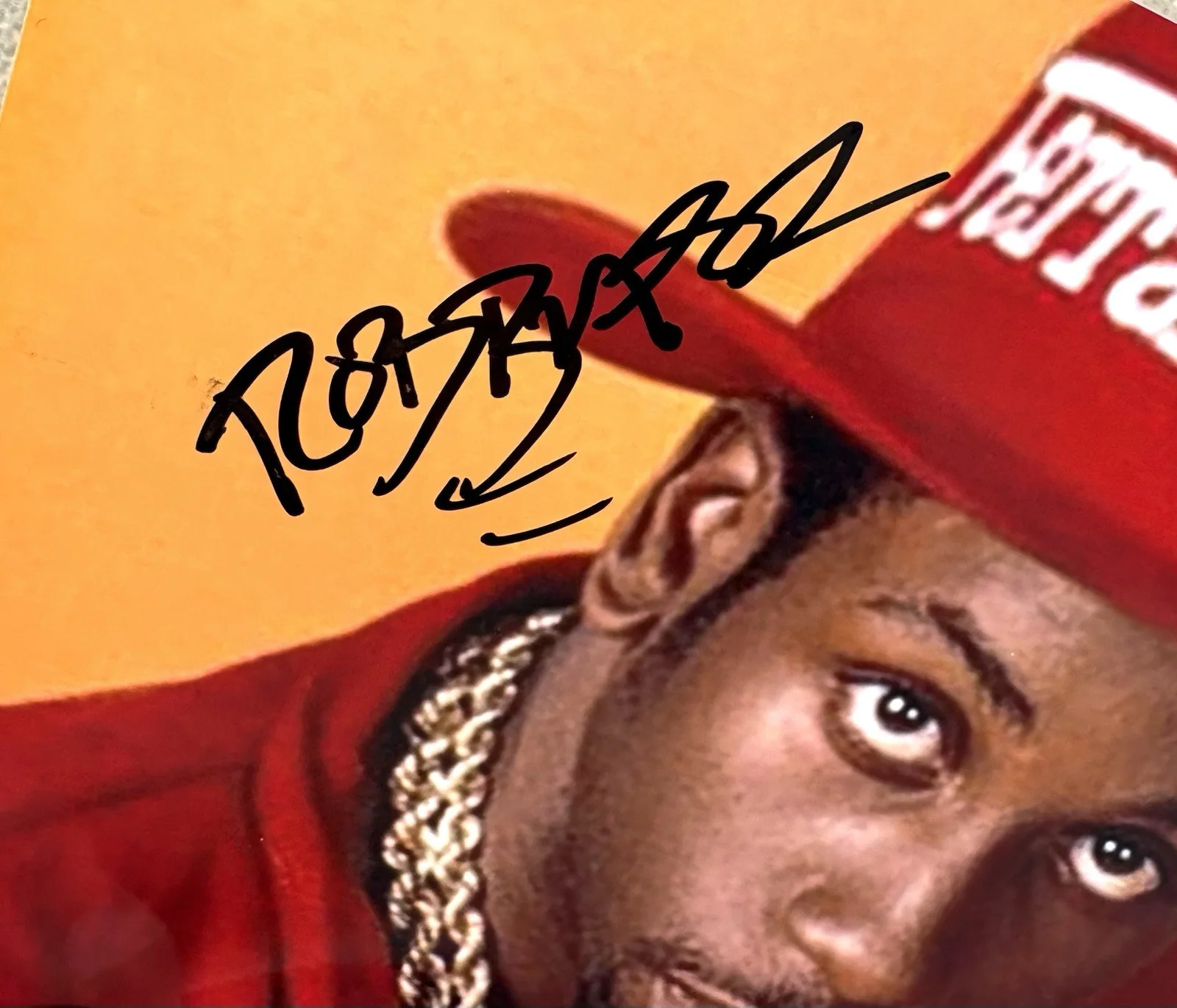 ROB BASE SIGNED 8x10 Photo RAP HIP HOP B, image 2